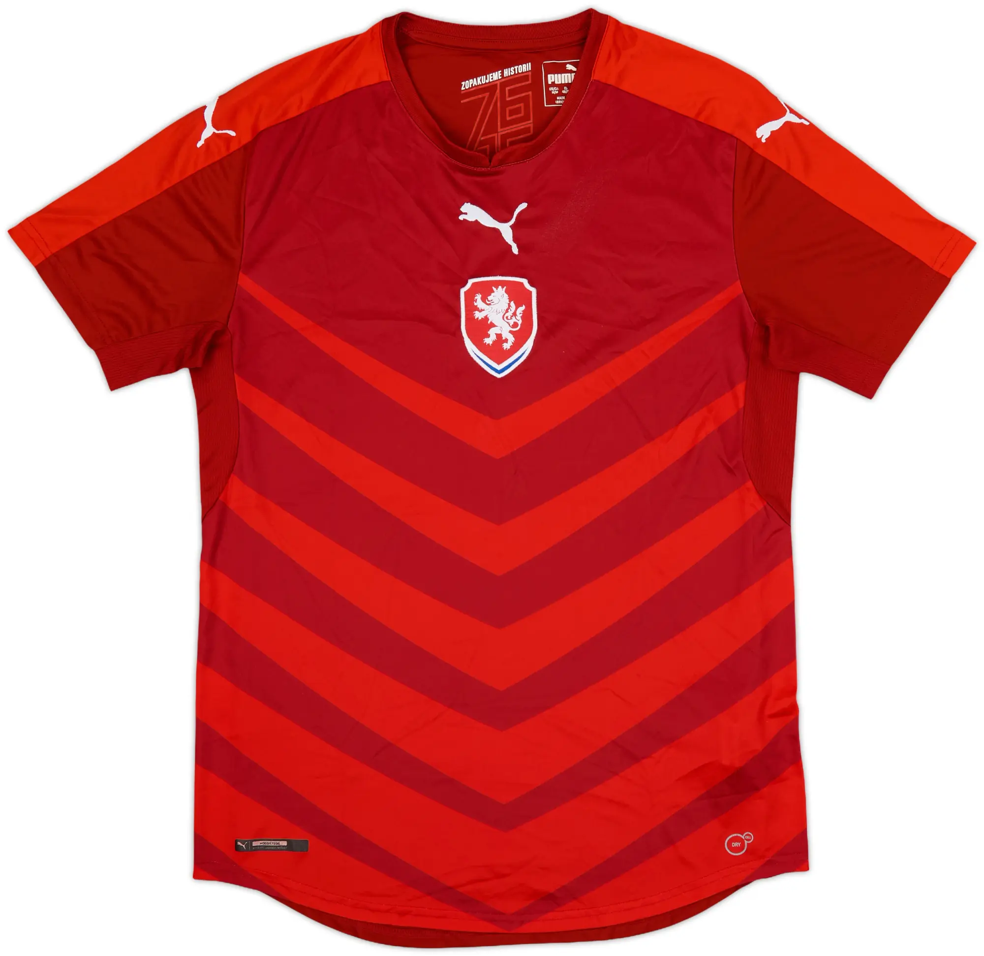 2016-17 Czech Republic Home Shirt - 8/10 - (M)