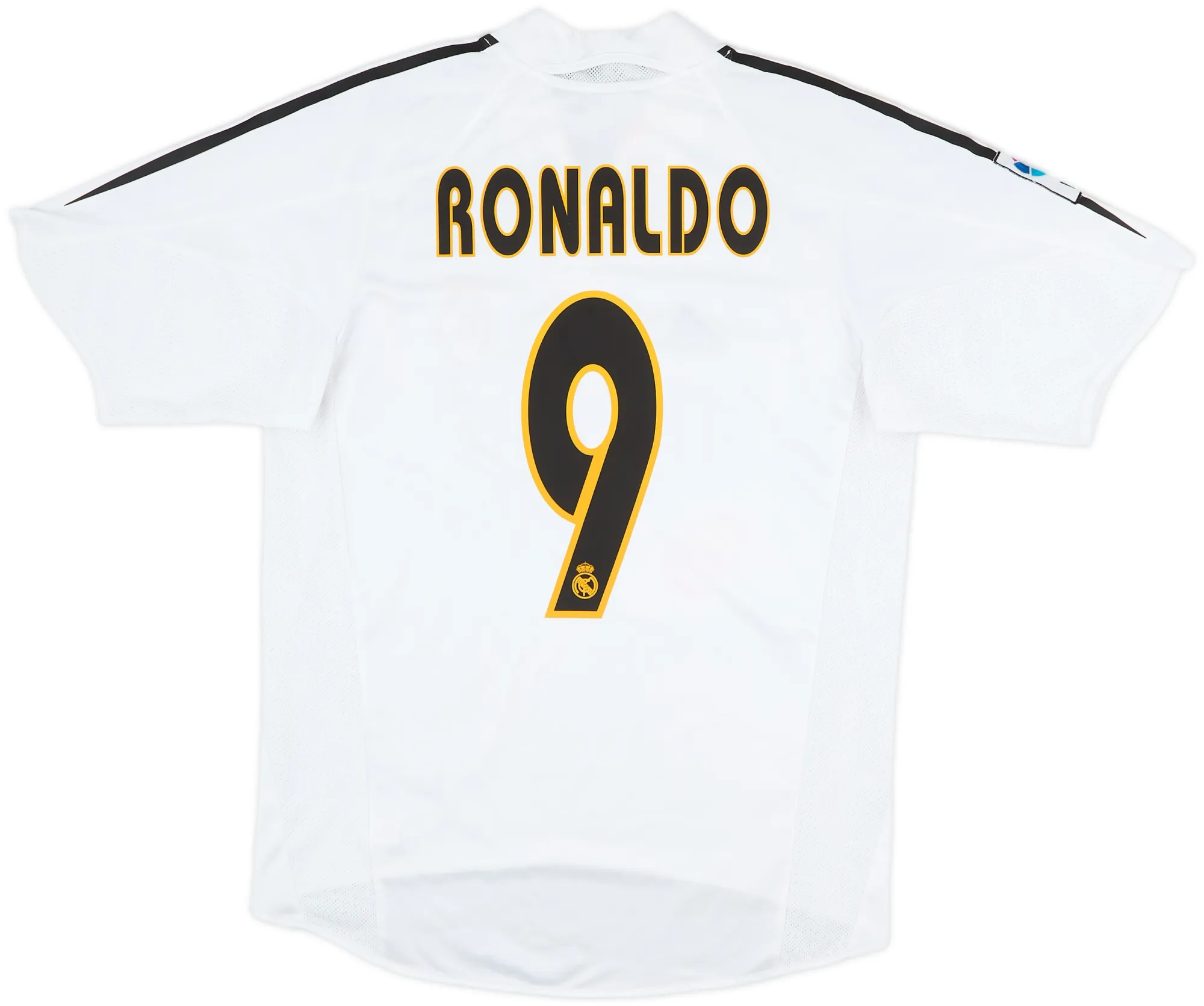 adidas Real Madrid Mens SS Home Shirt 2004/05