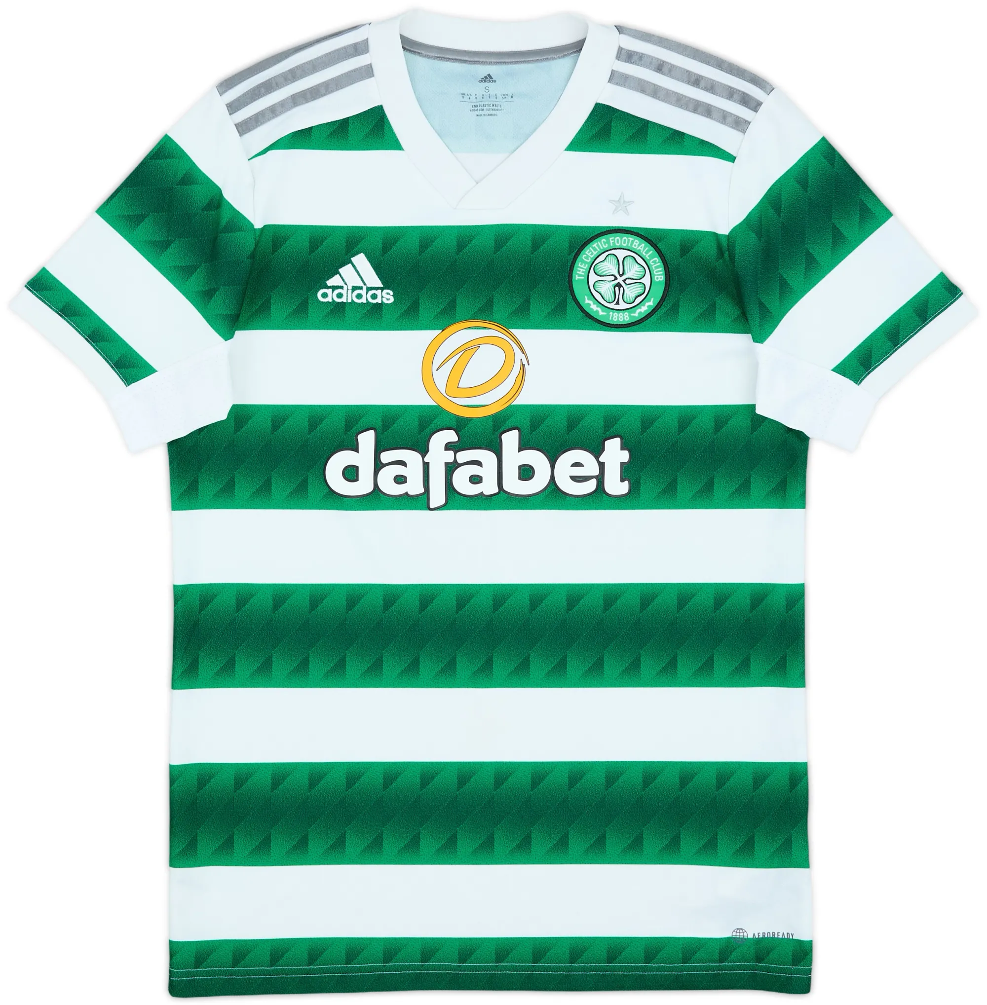 adidas Celtic Mens SS Home Shirt 2022/23