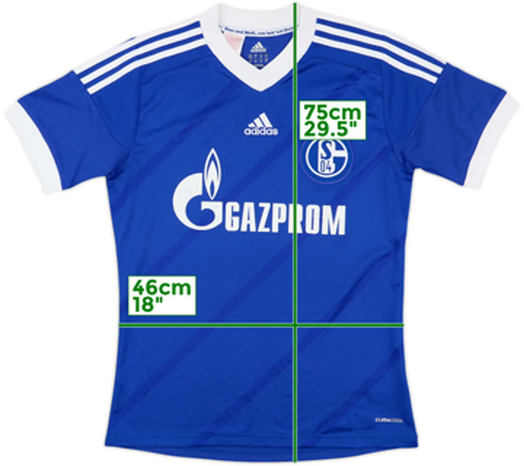 adidas Schalke 04 Mens SS Home Shirt 2012/14