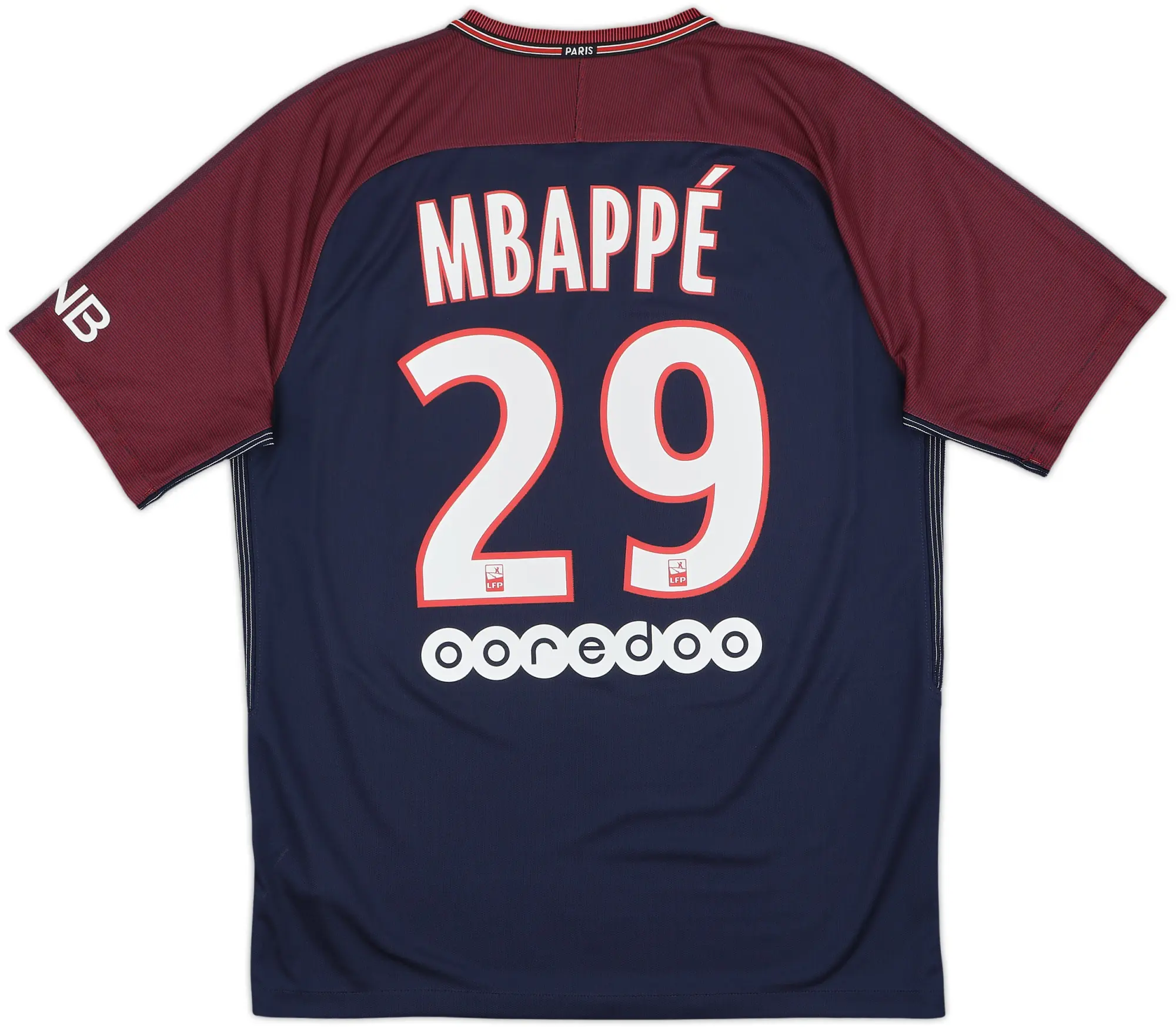 2017-18 Paris Saint-Germain Home Shirt Mbappe #29 - 10/10 - (M)