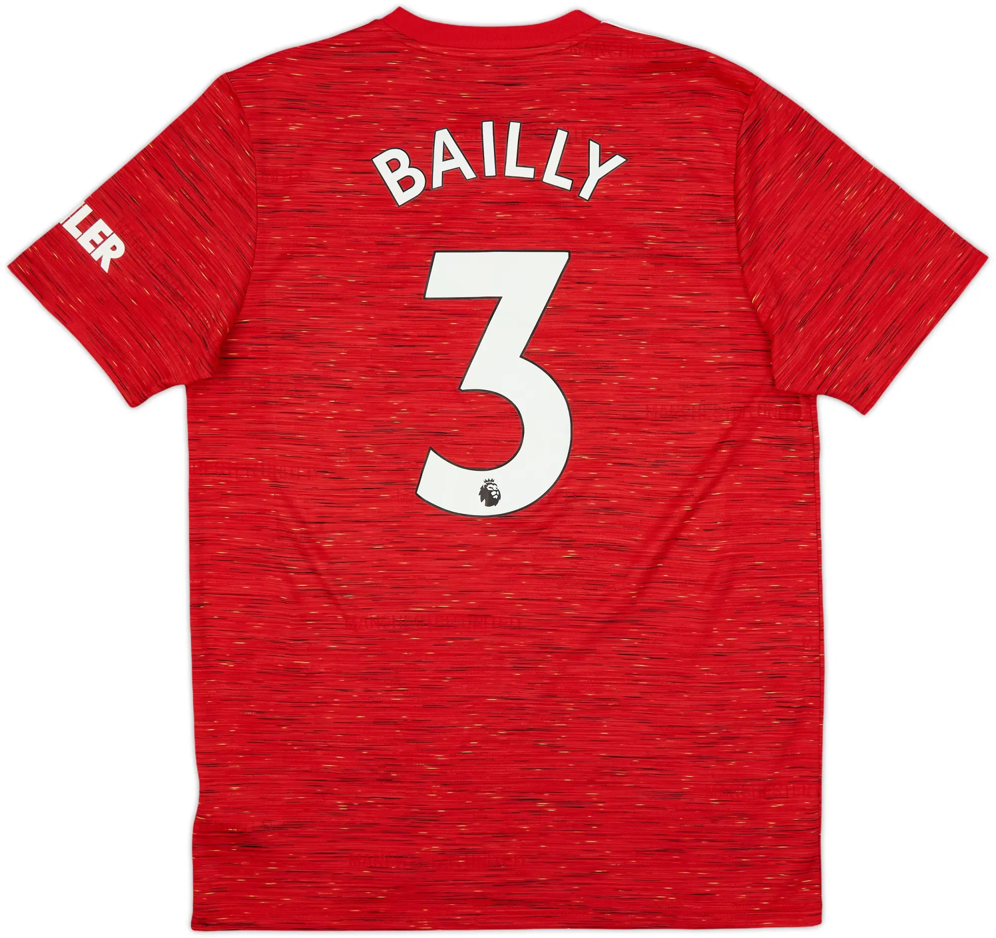 2020-21 Manchester United Home Shirt Bailly #3 - 8/10 - (L)