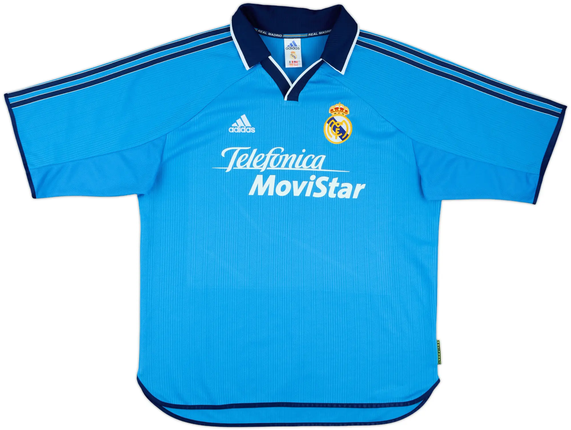 1999-00 Real Madrid Castilla Match Issue Third Shirt #4