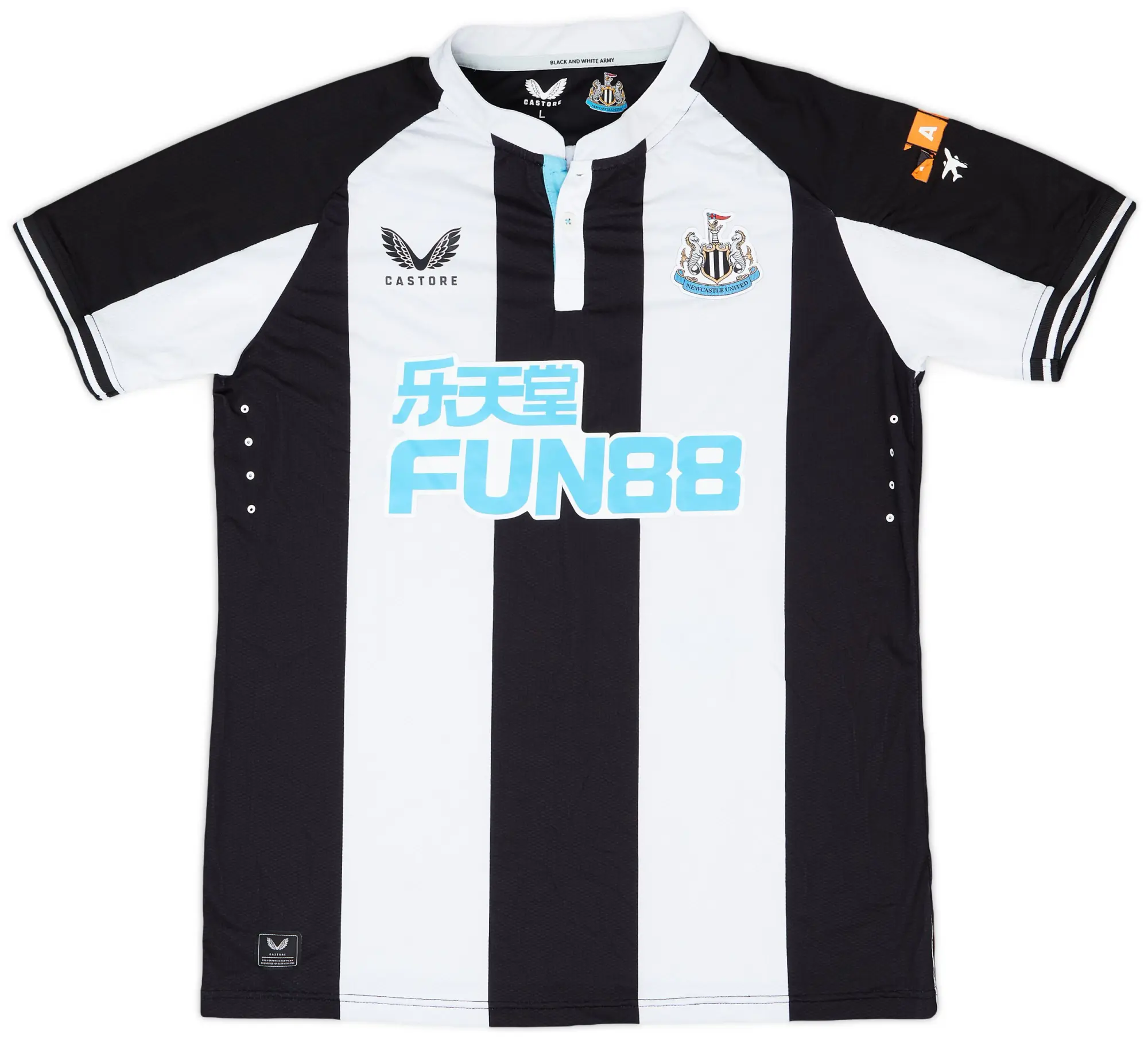 2021-22 Newcastle Match Issue Home Shirt #7
