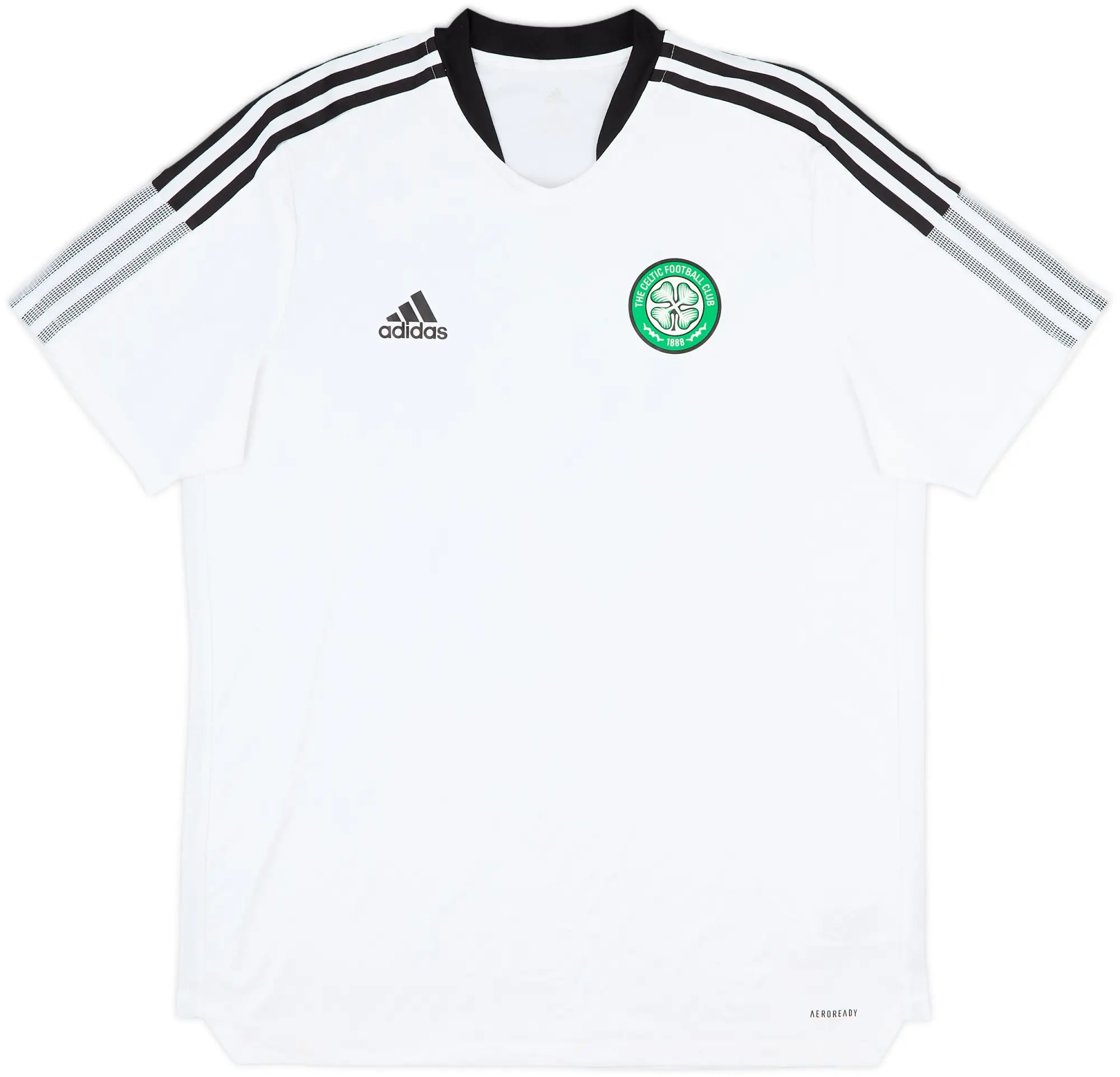 2021-22 Celtic adidas Training Shirt - 9/10 - (XL)