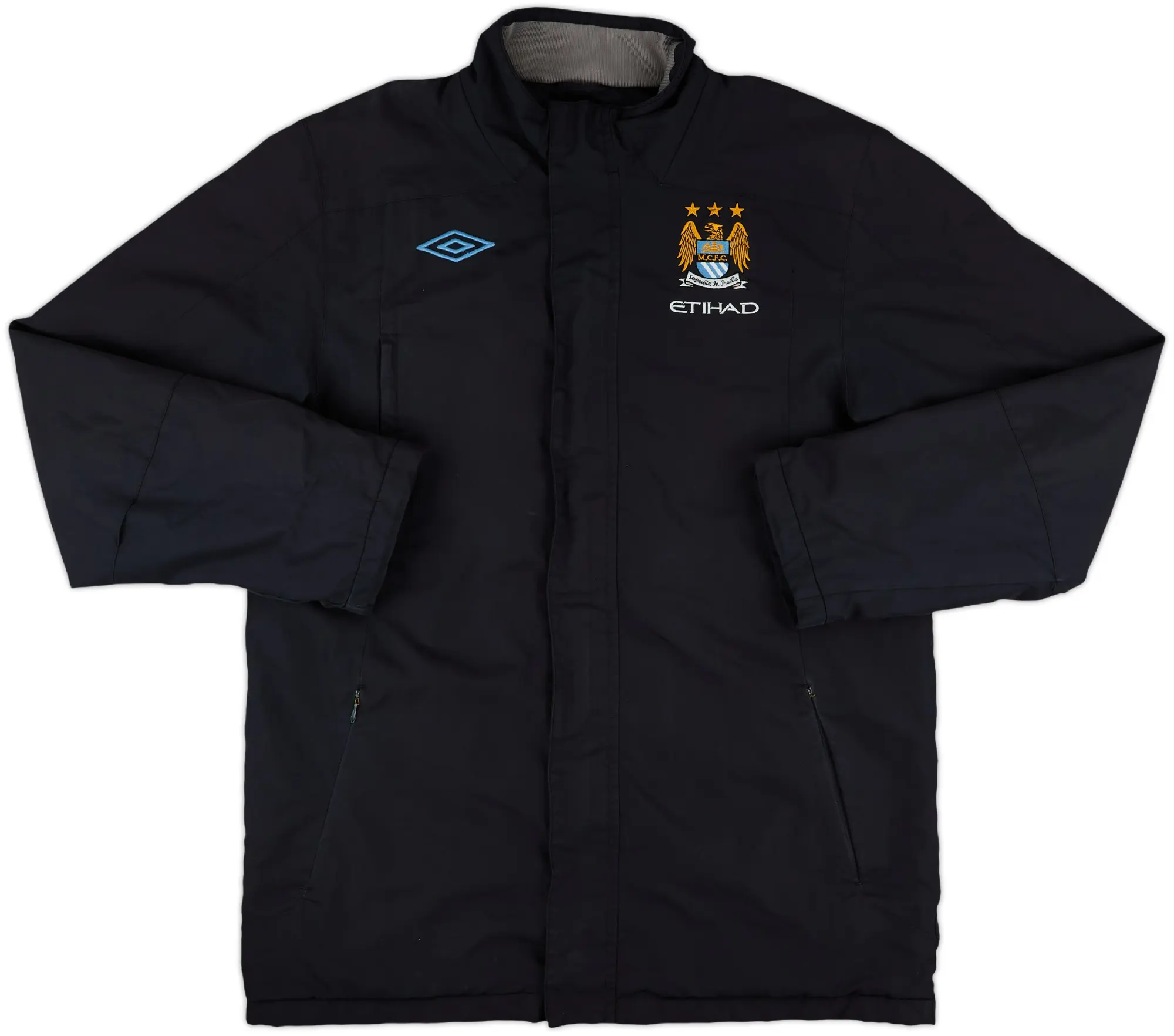 2010-11 Manchester City Umbro Track Jacket - 6/10 - (M)
