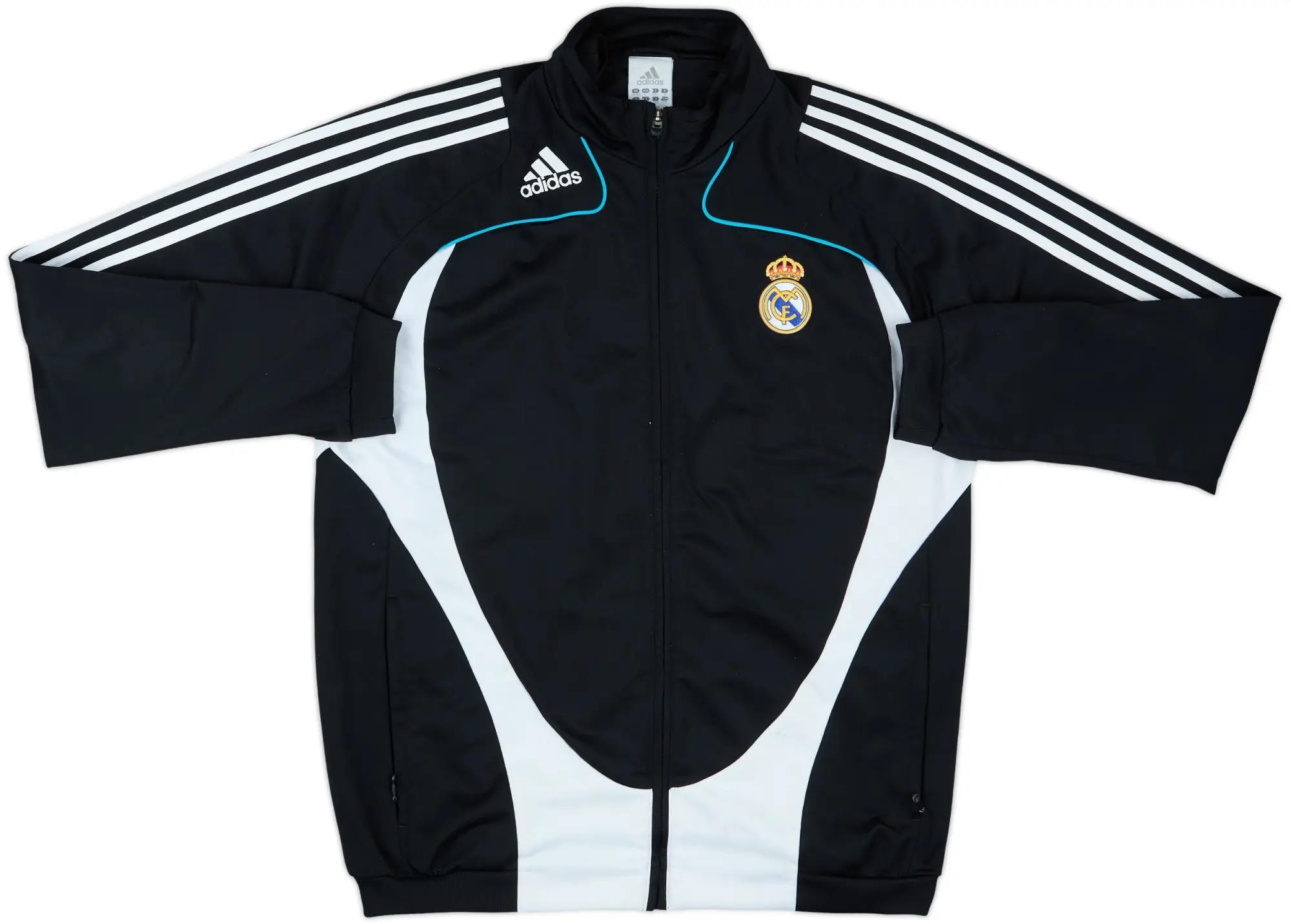 2008-09 Real Madrid adidas Track Jacket - 8/10 - (L/XL)
