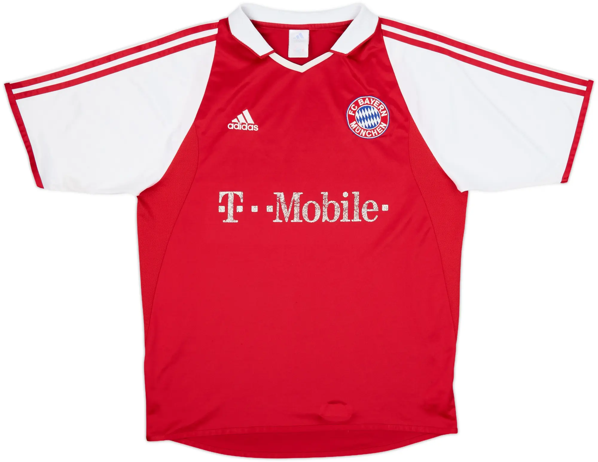 adidas Bayern Munich Mens SS Home Shirt 2003/04