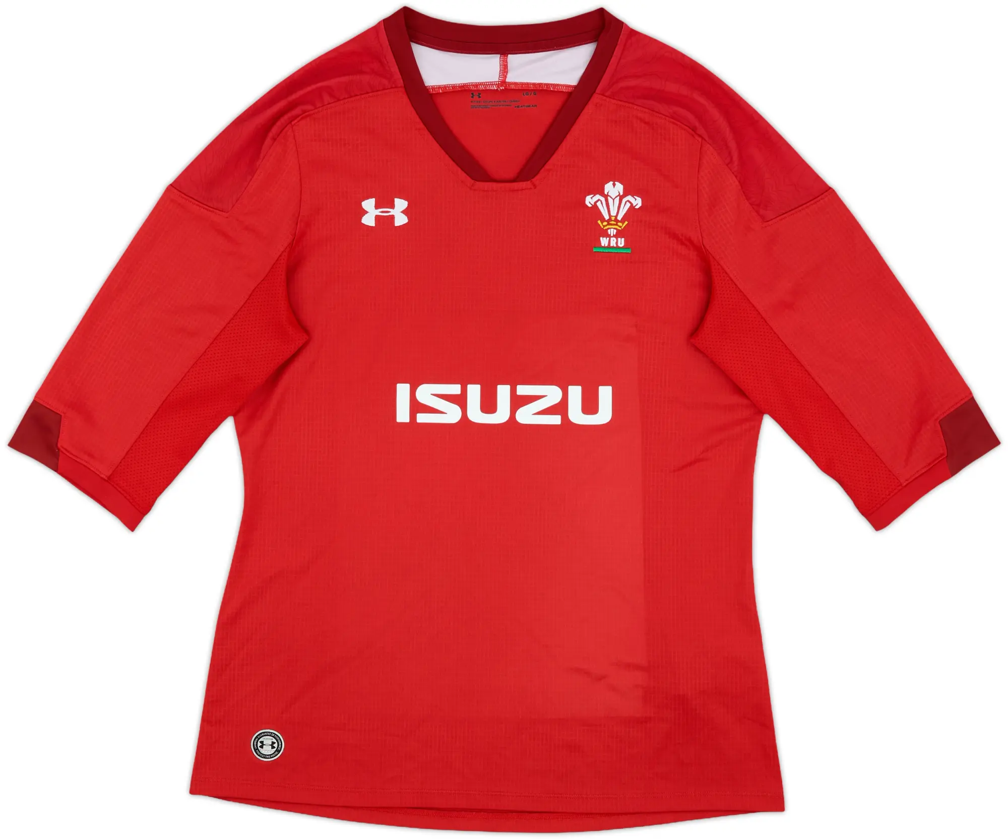 2017-18 Wales Rugby Home Shirt - 9/10 - (L)