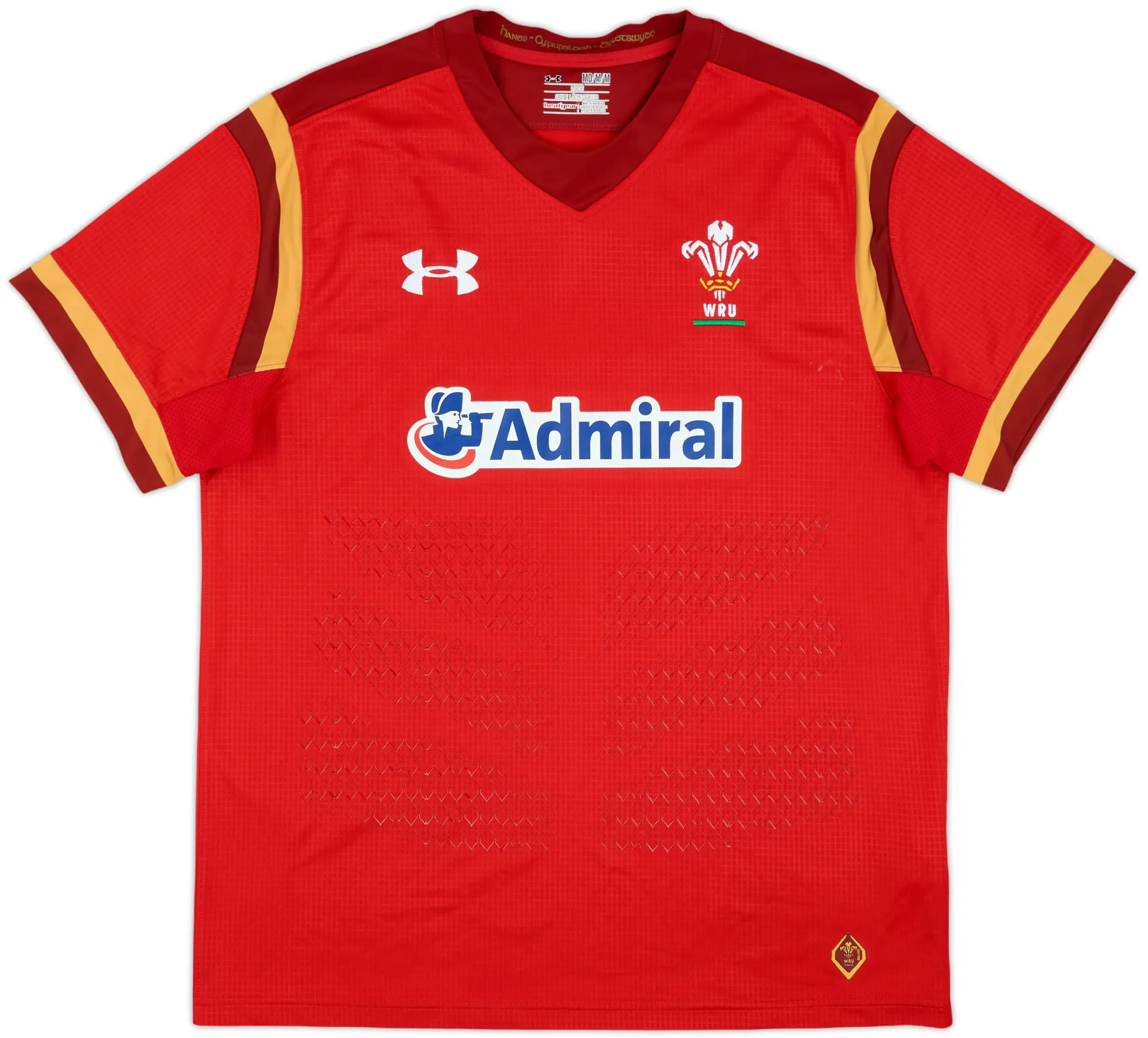 2015-16 Wales Rugby Home Shirt - 8/10 - (M)