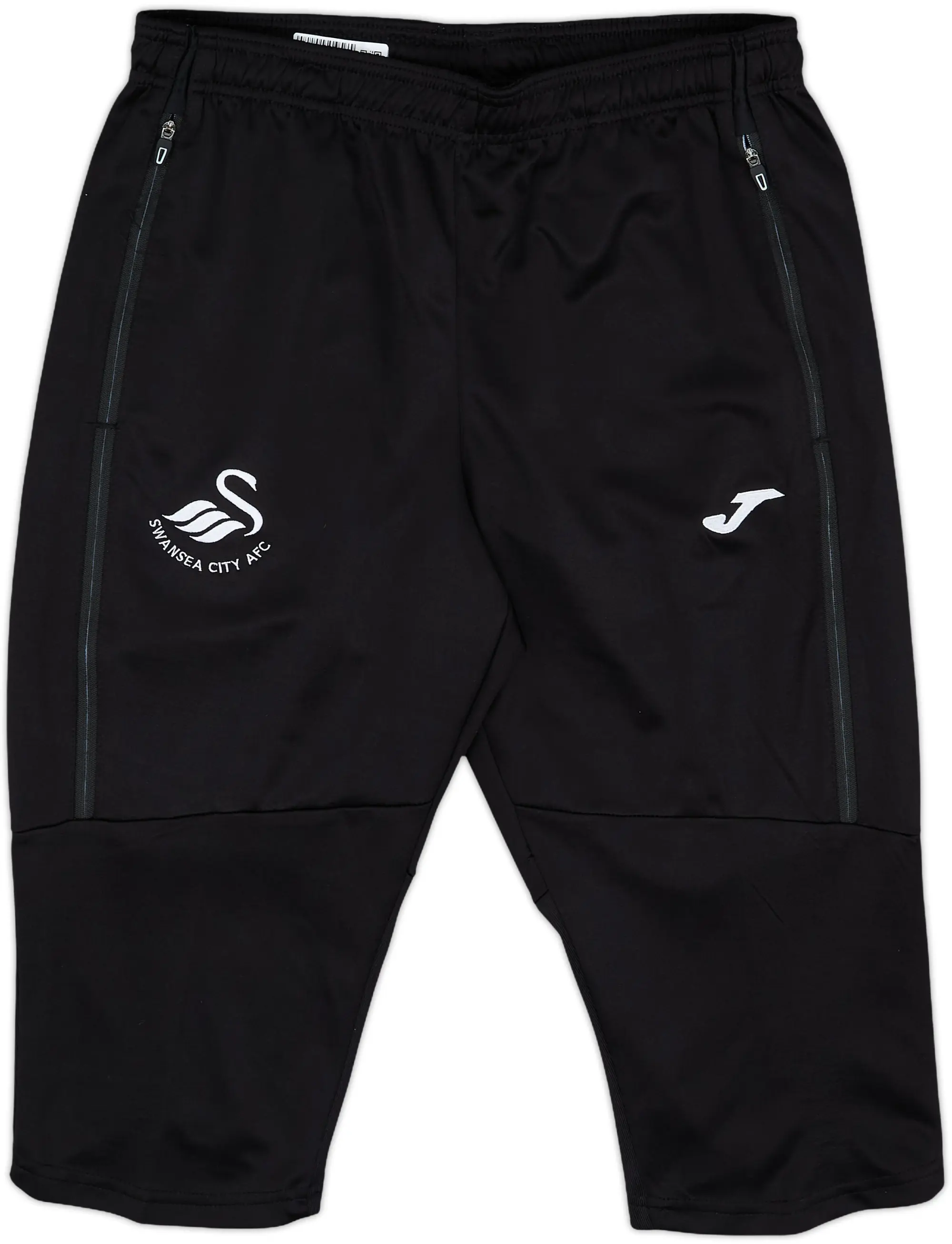 2018-19 Swansea Joma Training 3/4 Shorts - 9/10 - (L)