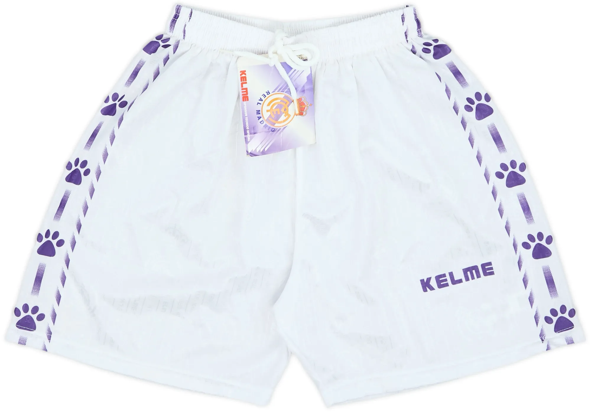 1996-97 Real Madrid Home Shorts (S)