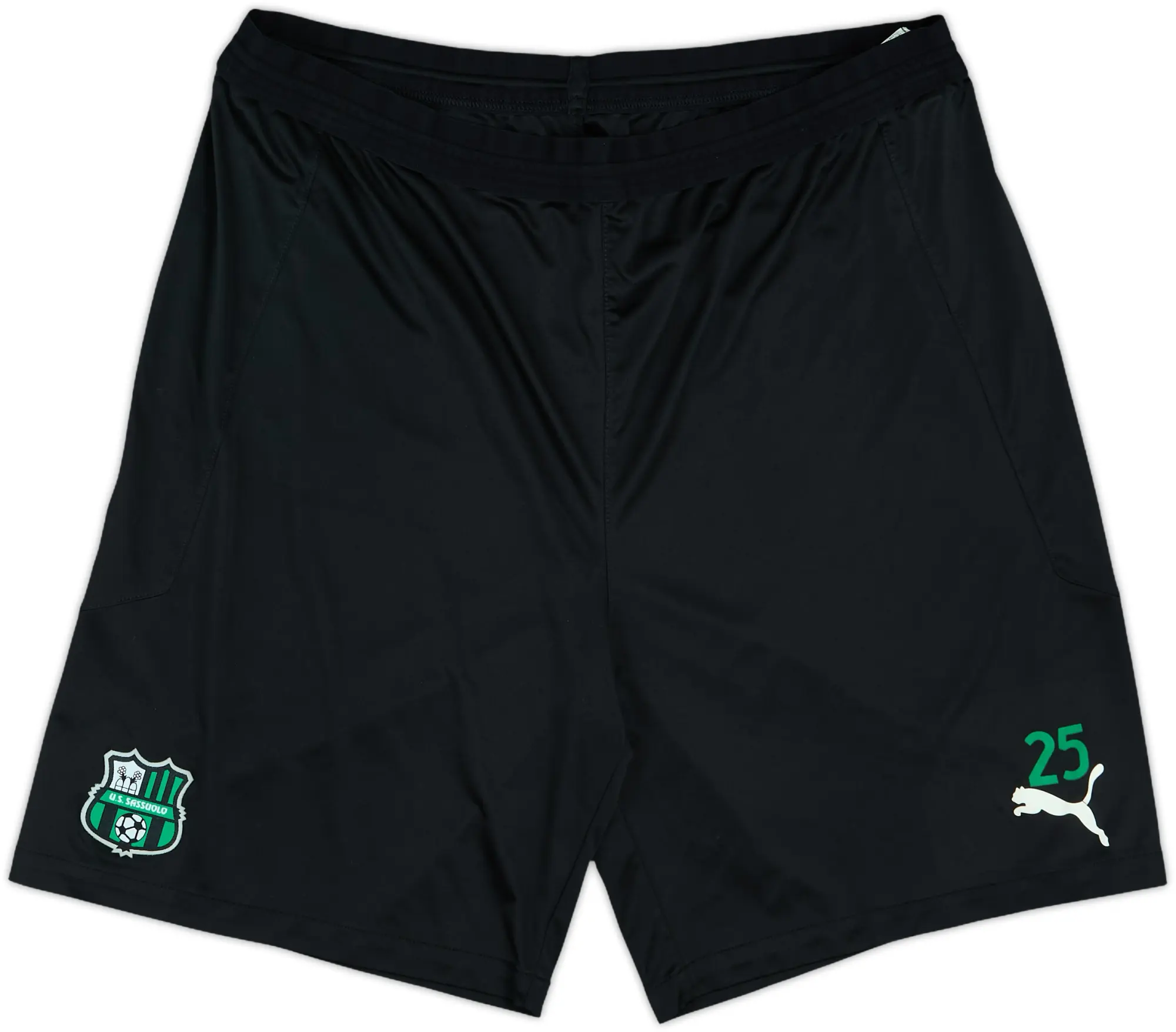 2020-21 Sassuolo Player Issue Puma Training Shorts #25 - 7/10 - (XL)