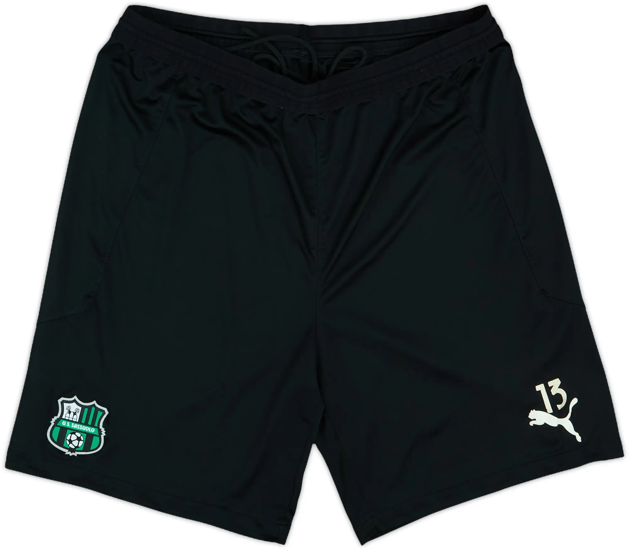 2021-22 Sassuolo Player Issue Puma Training Shorts #13 - 7/10 - (L)