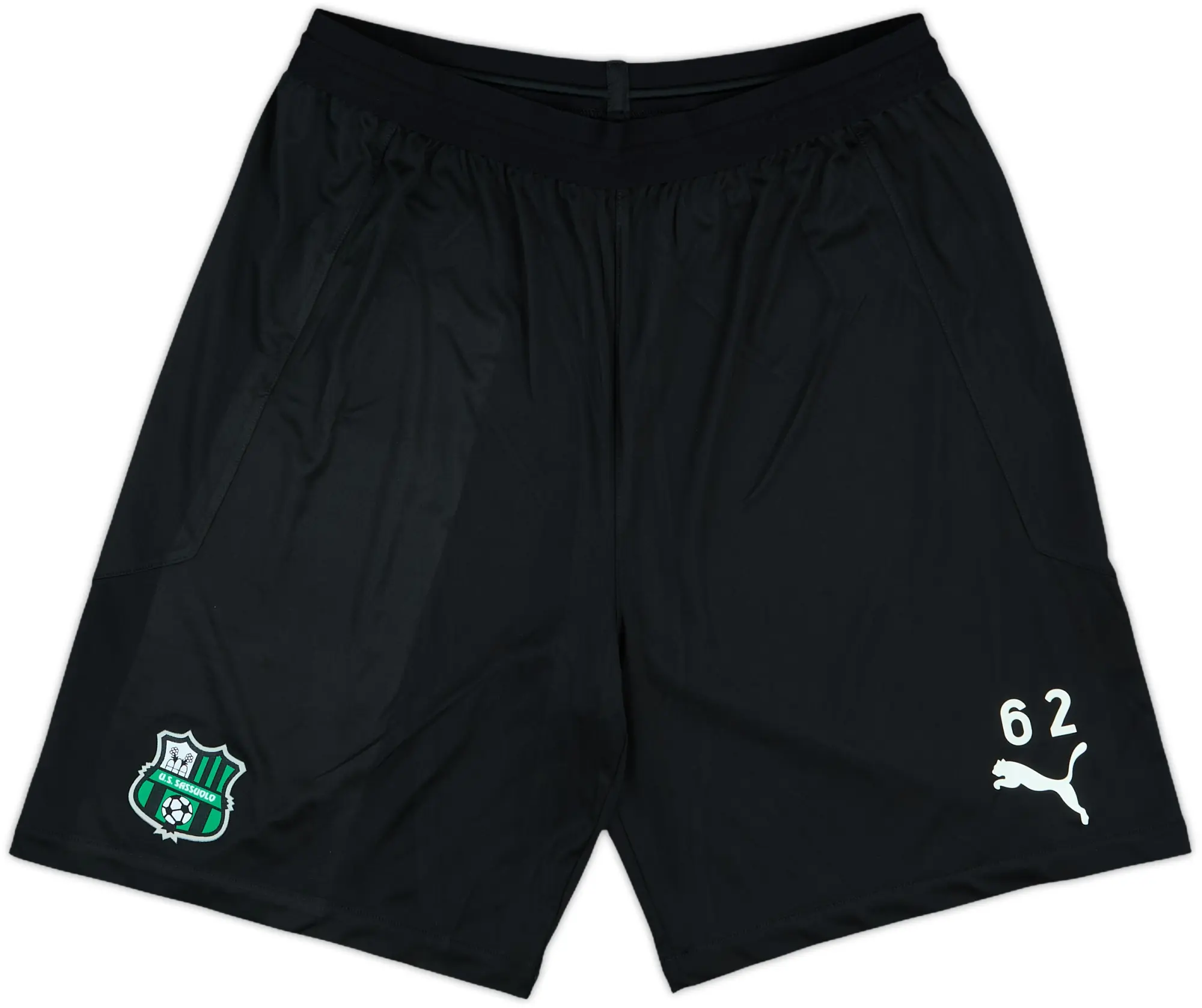 2021-22 Sassuolo Player Issue Puma Training Shorts #62 - 8/10 - (L)