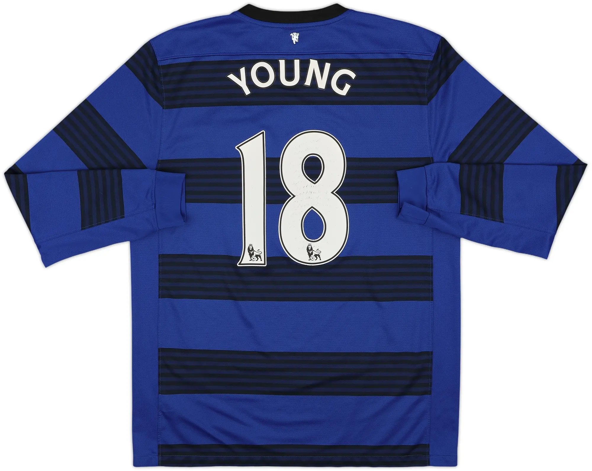 2011-13 Manchester United Away L/S Shirt Young #18 - 6/10 - (L)