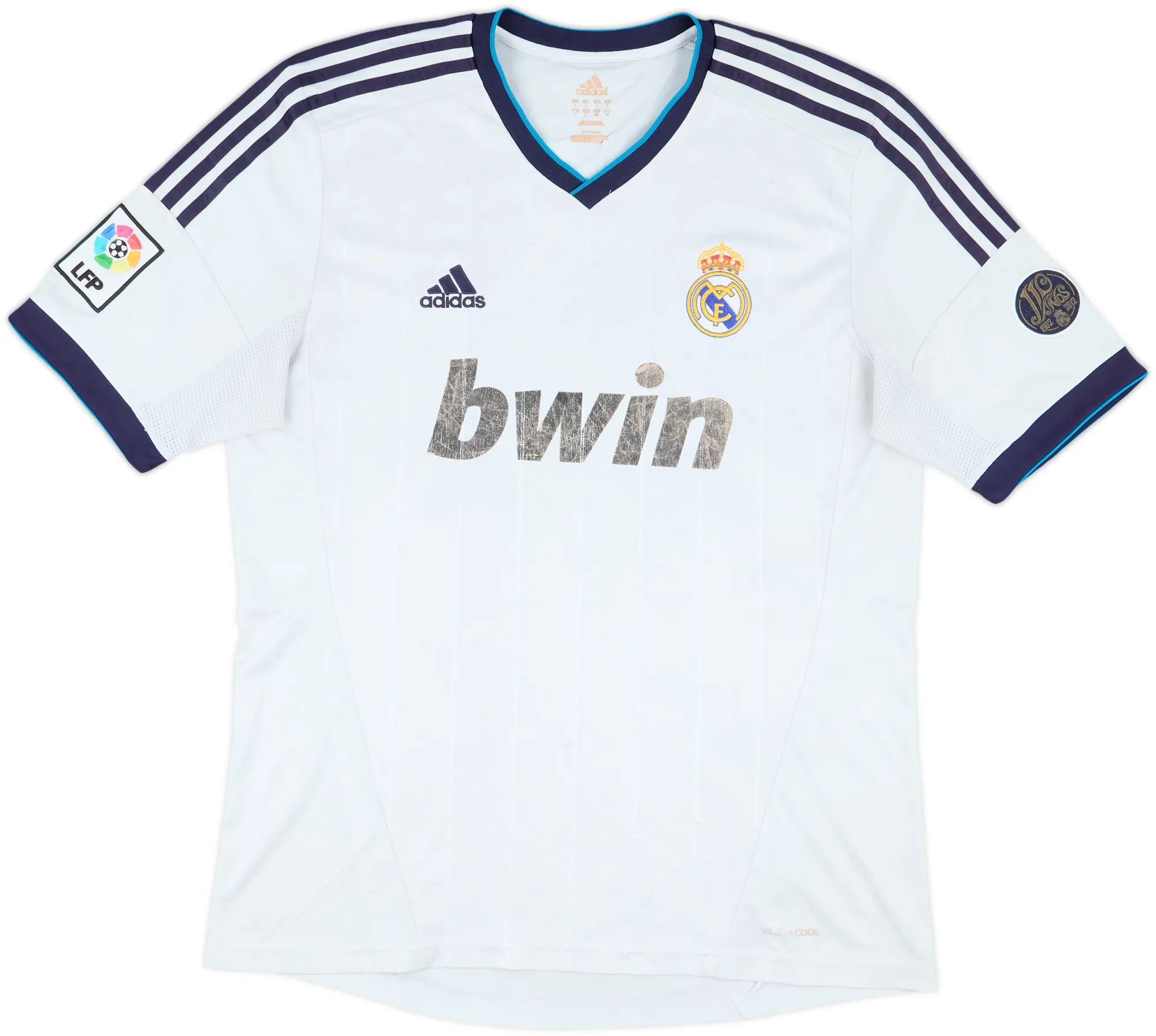adidas Real Madrid Mens SS Home Shirt 2012/13