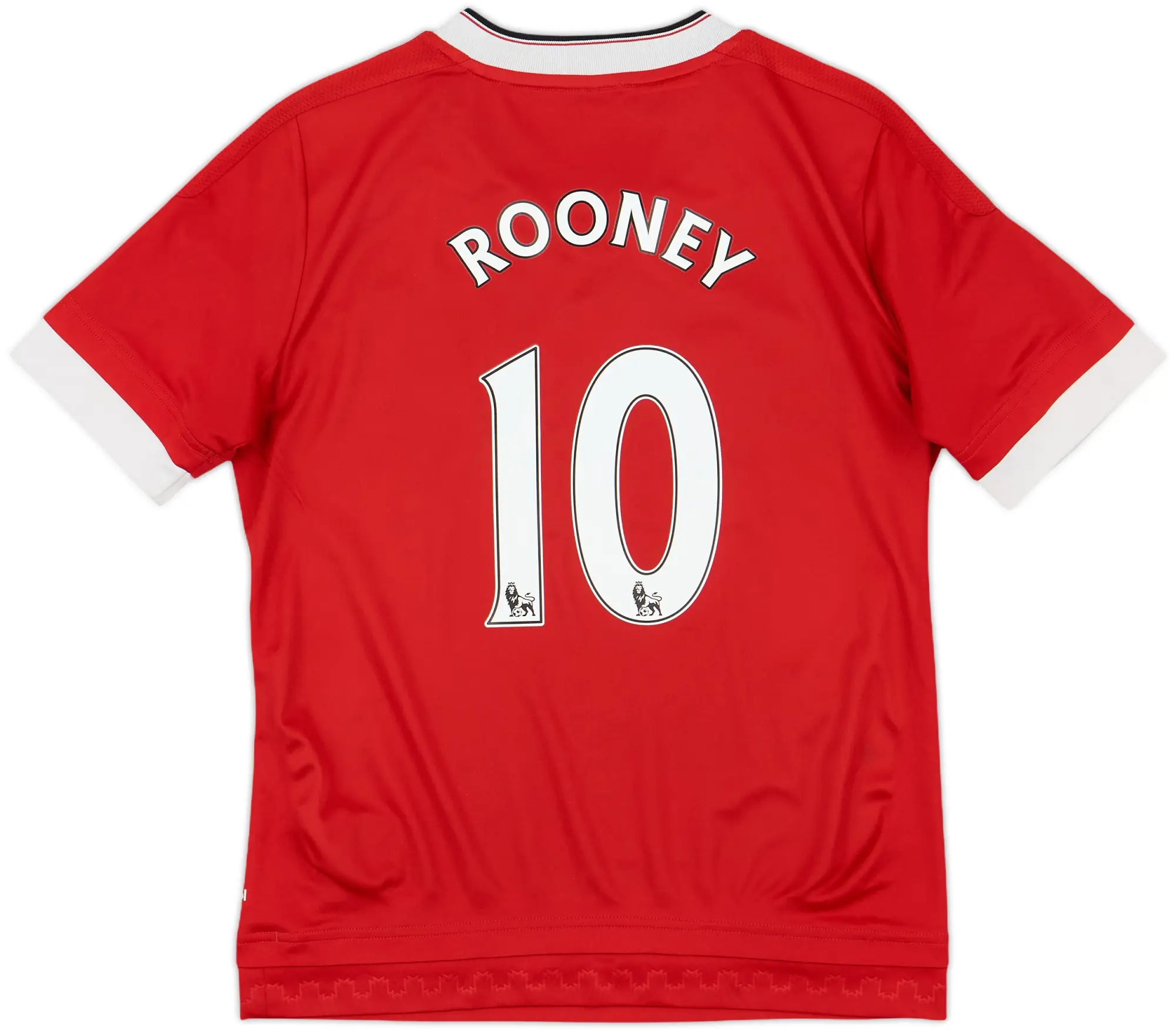 2015-16 Manchester United Home Shirt Rooney #10 - 7/10 - (M.Boys)