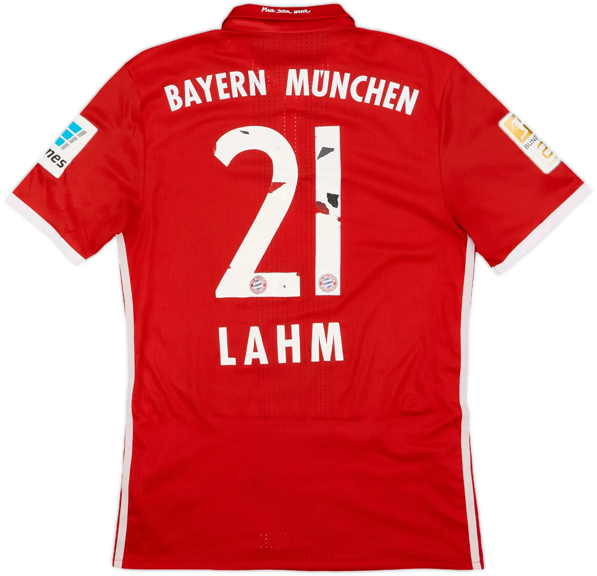 adidas Bayern Munich Mens SS Player Issue Home Shirt 2016/17