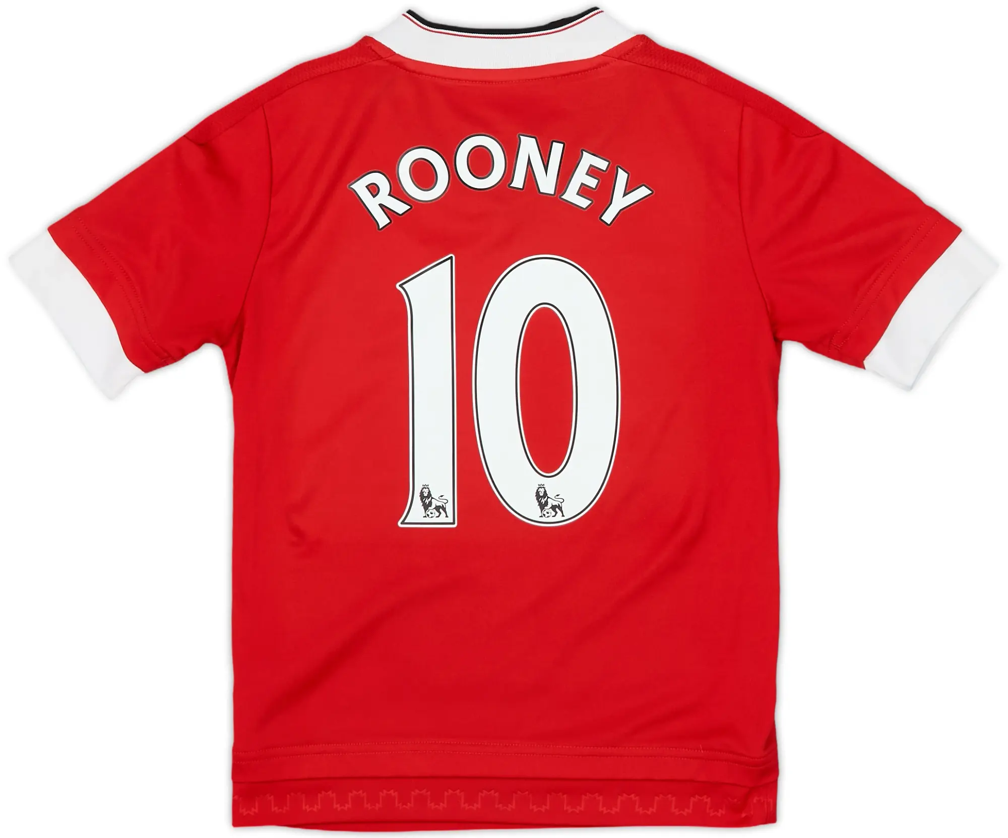2015-16 Manchester United Home Shirt Rooney #10 - 8/10 (7-8 Years)