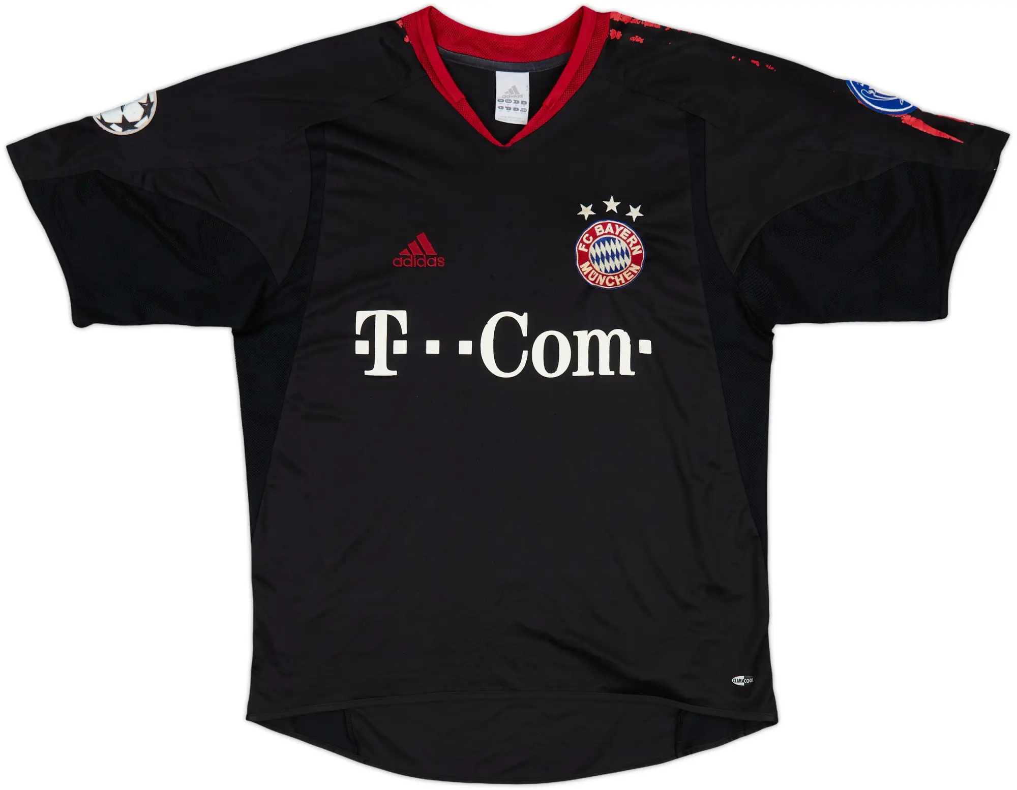 adidas Bayern Munich Mens SS Home Shirt 2004/05