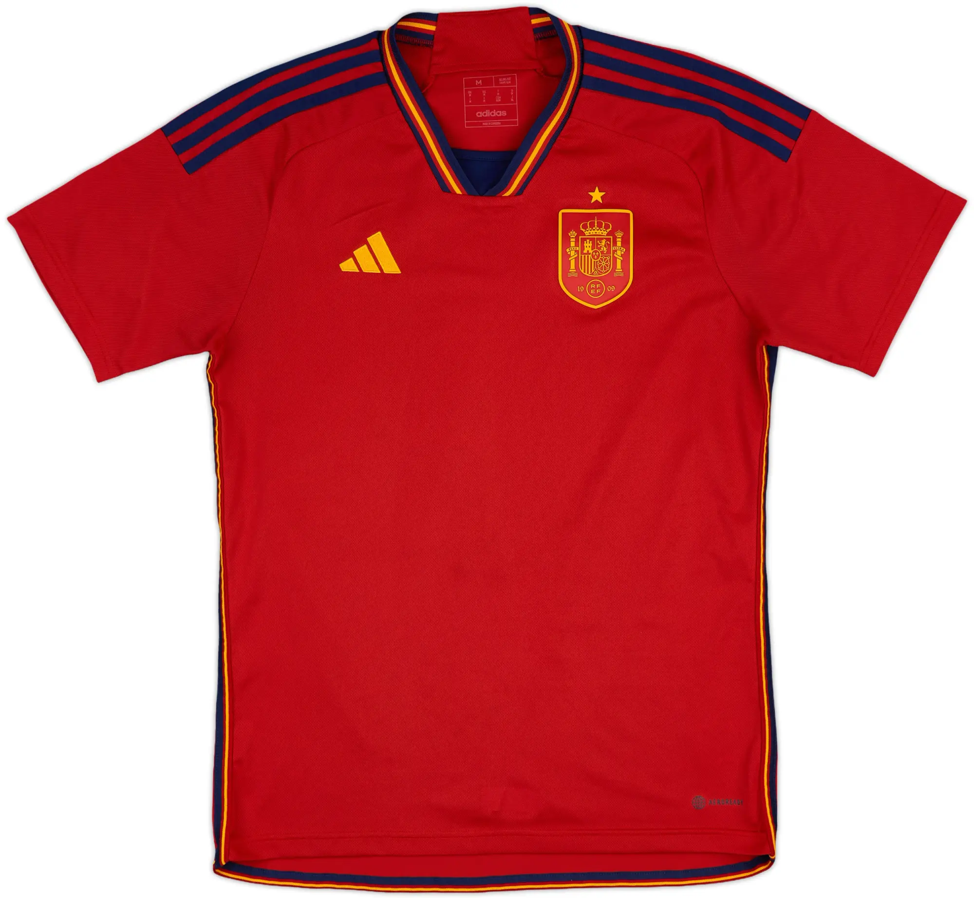 2022-23 Spain Home Shirt - 8/10 - (M)