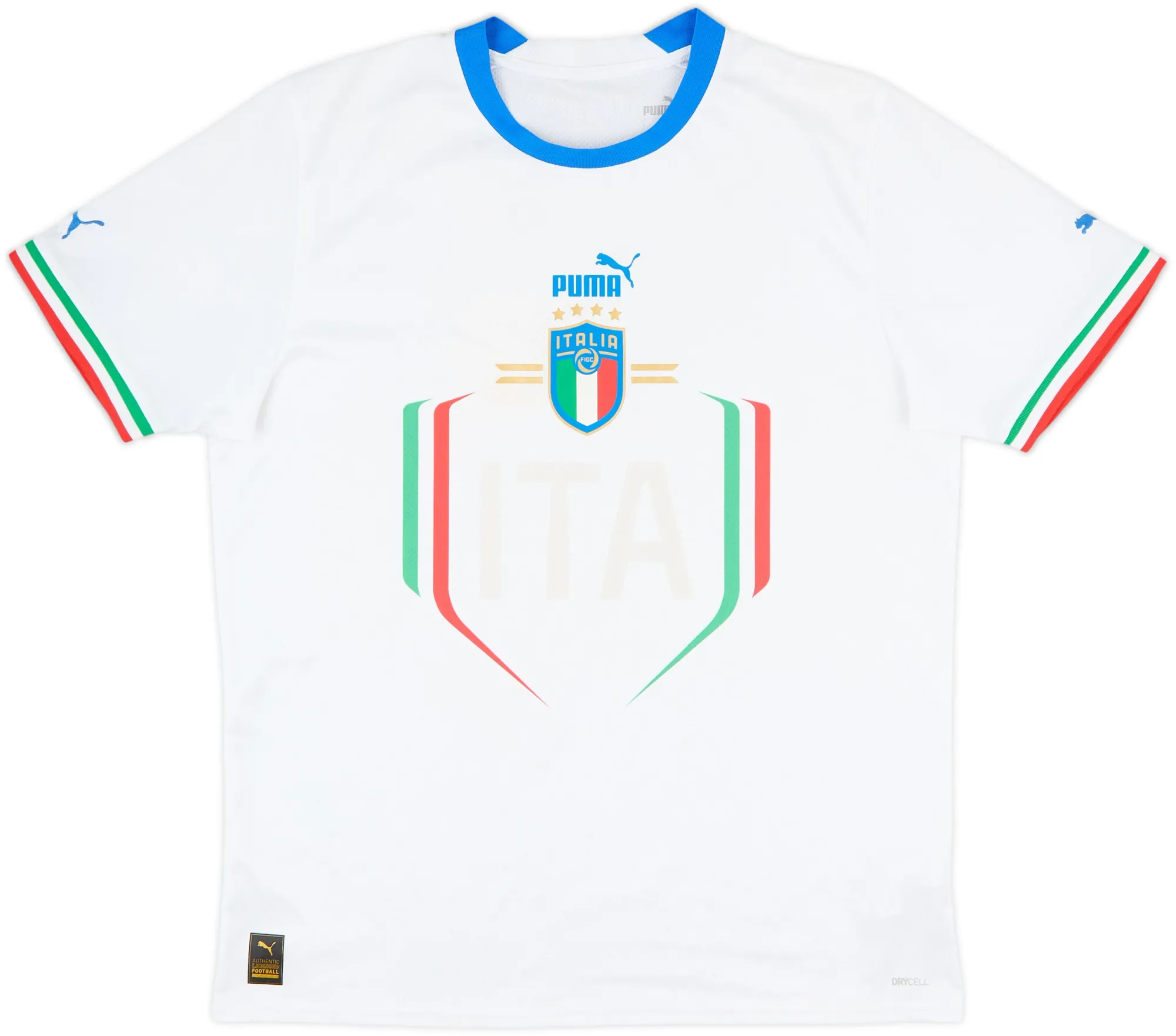 Puma Italy Mens SS Away Shirt 2022