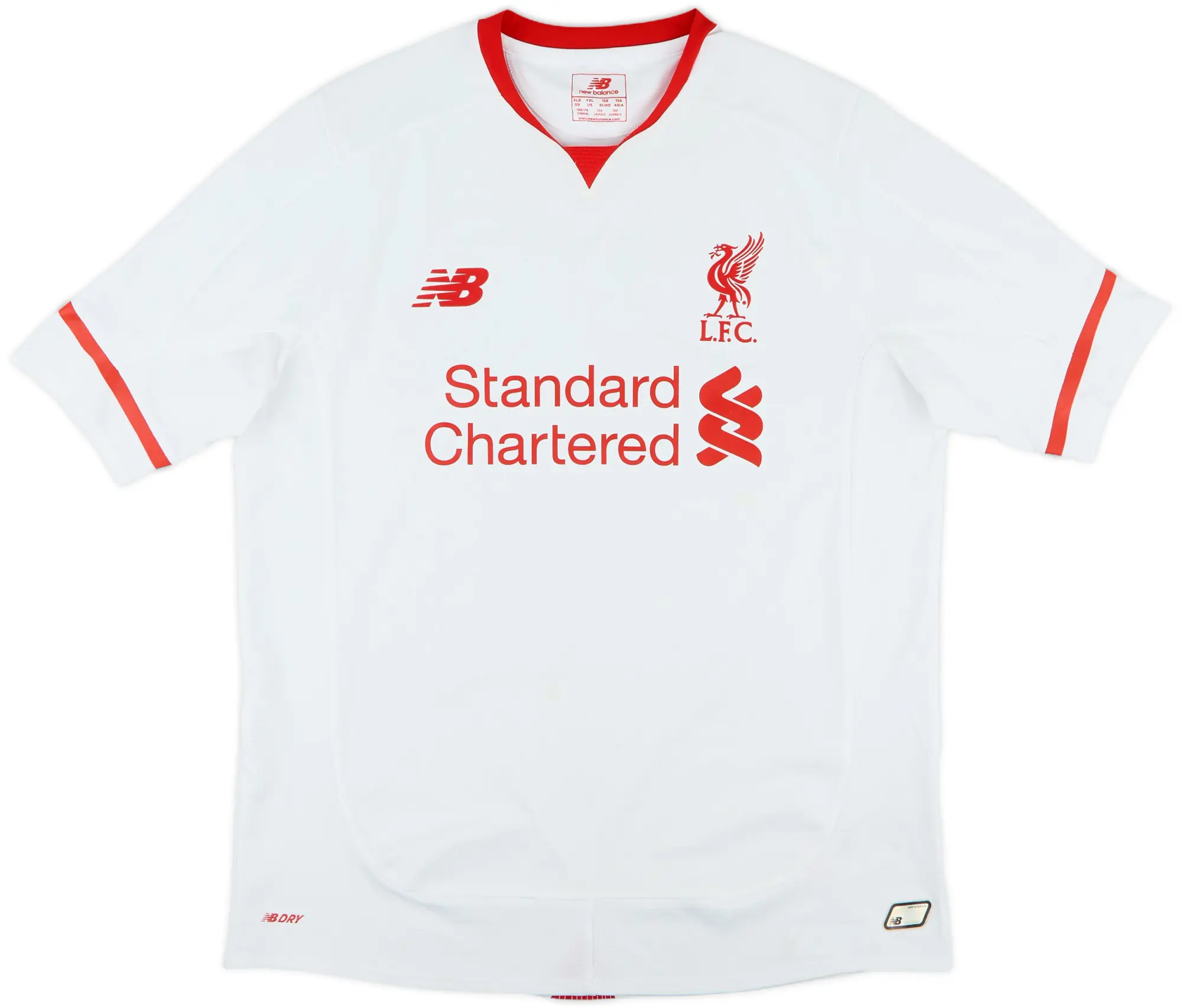 2015-16 Liverpool Away Shirt - 7/10 - (XL.Boys)