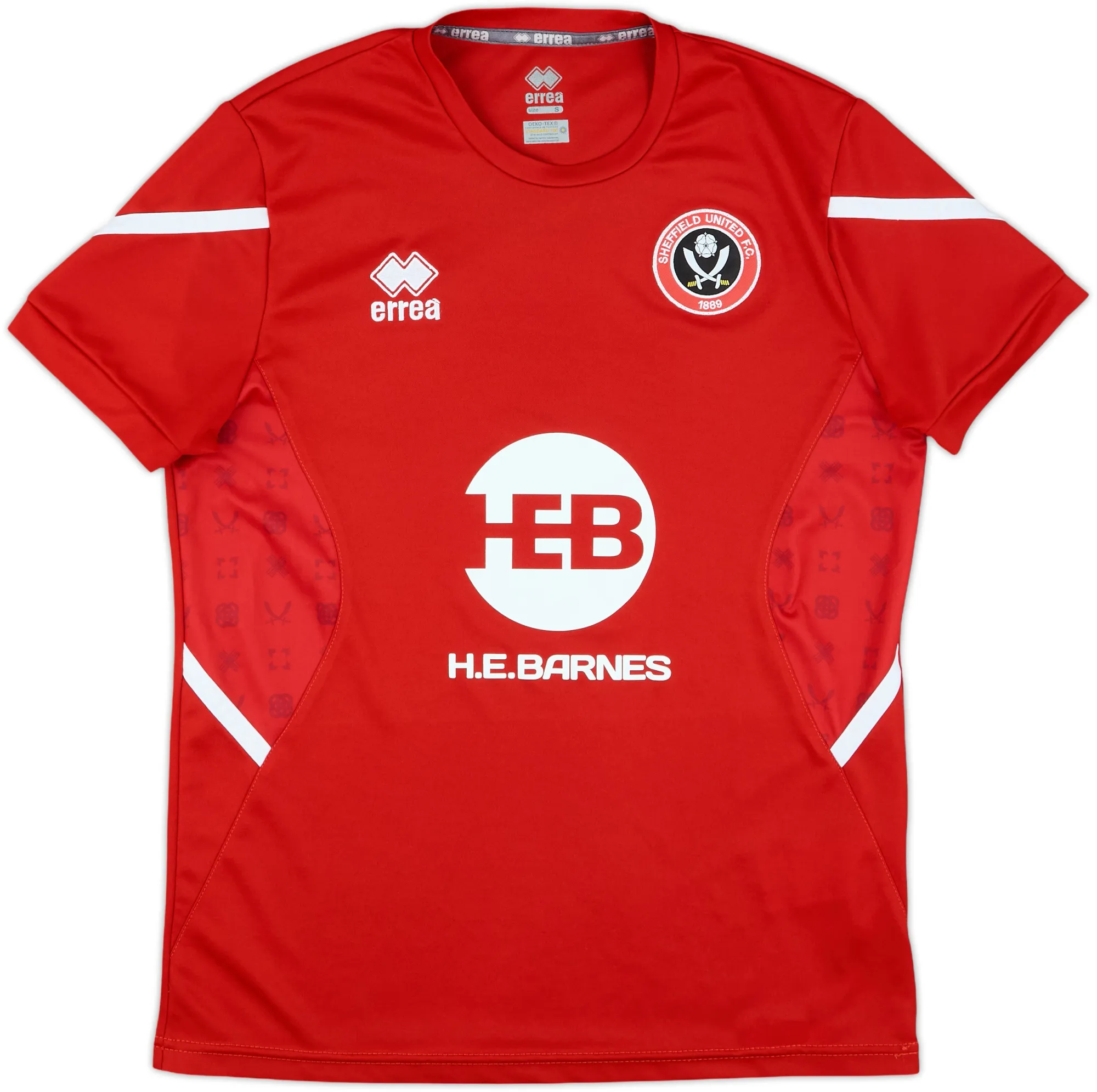 Errea Sheffield United Mens SS Home Shirt 2022/23
