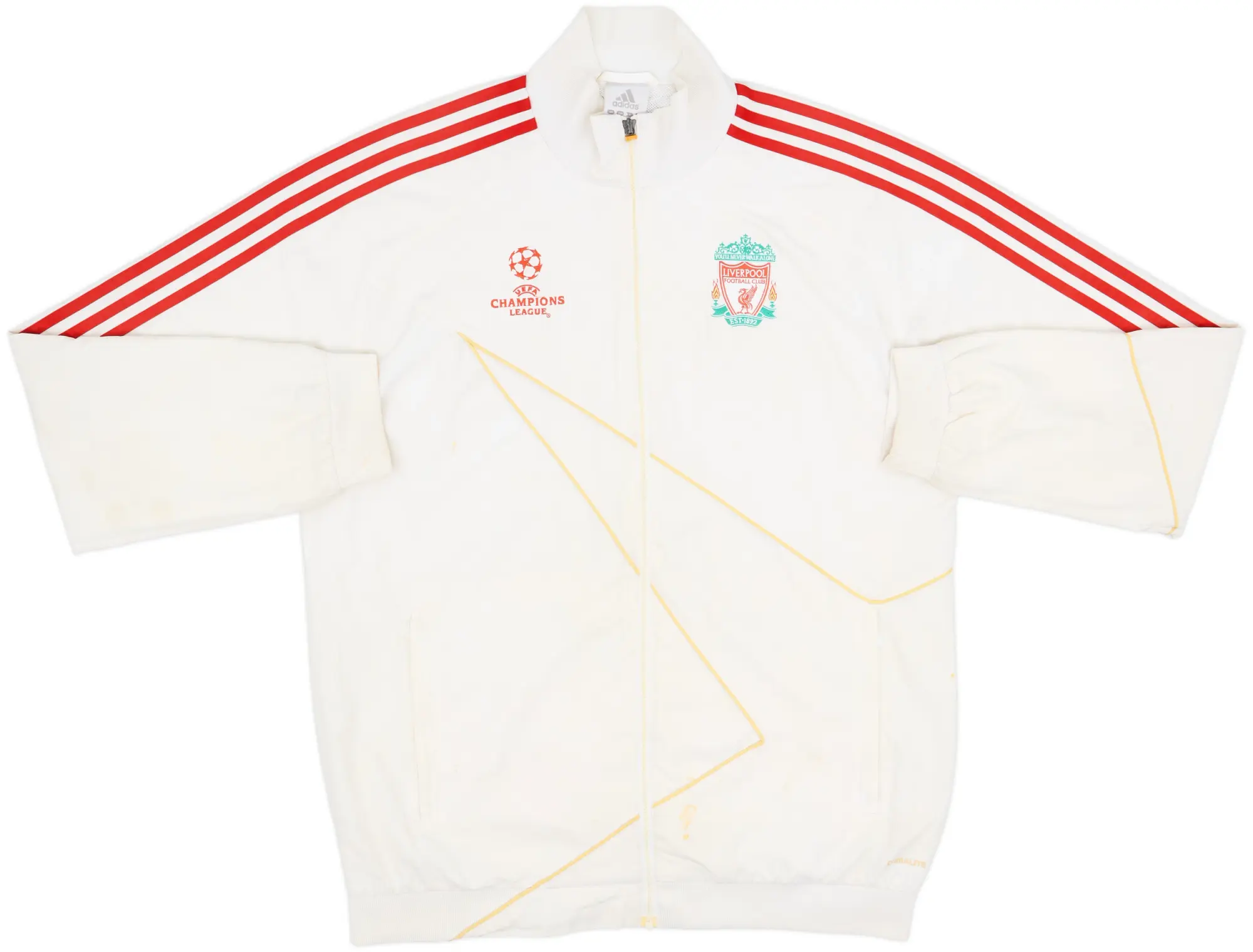 2009-10 Liverpool adidas CL Track Jacket - 6/10 - (M/L)
