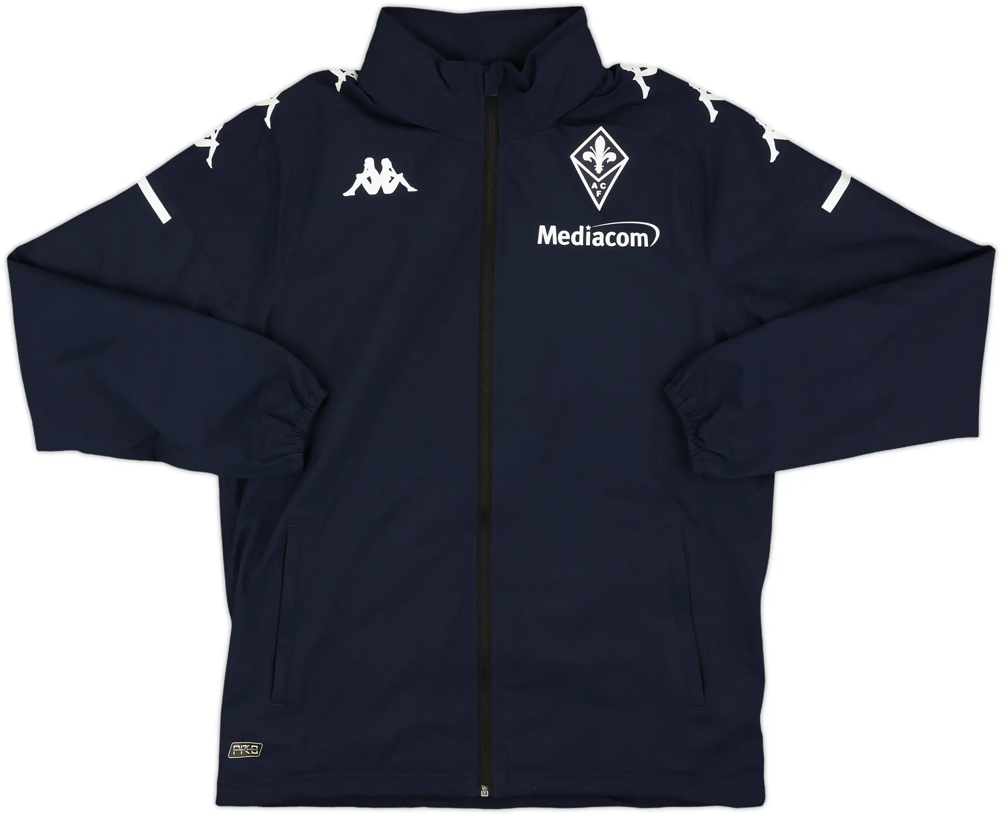 2020-21 Fiorentina Kappa Hooded Rain Jacket - 10/10 - (M)