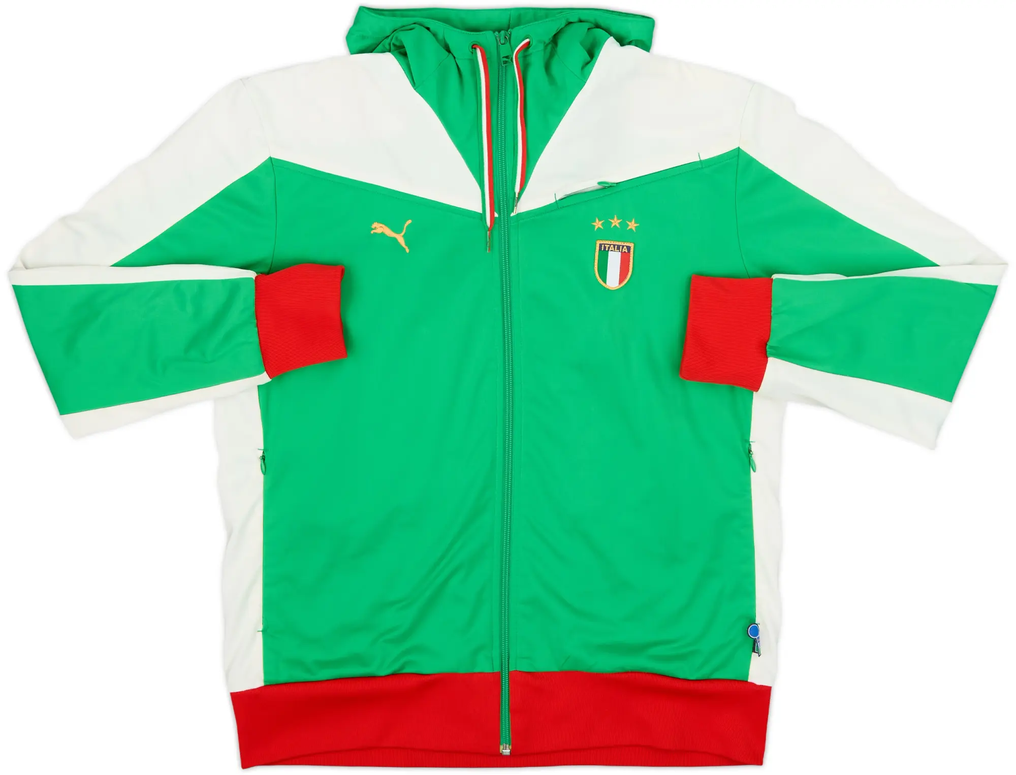 2008-10 Italy Puma Track Jacket - 8/10 - (L)