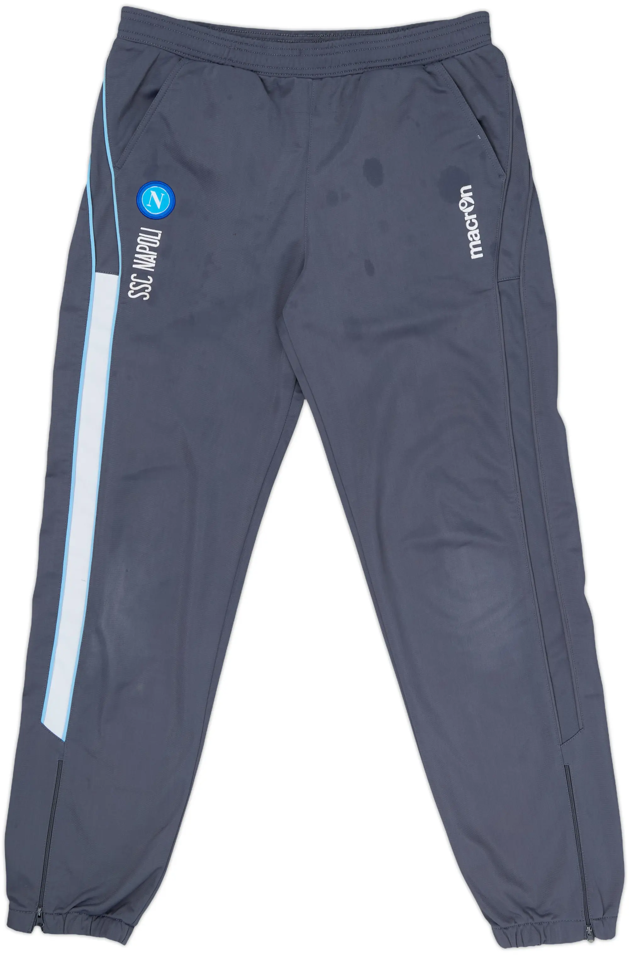 2011-12 Napoli Macron Track Pants/Bottoms - 5/10 - (L)