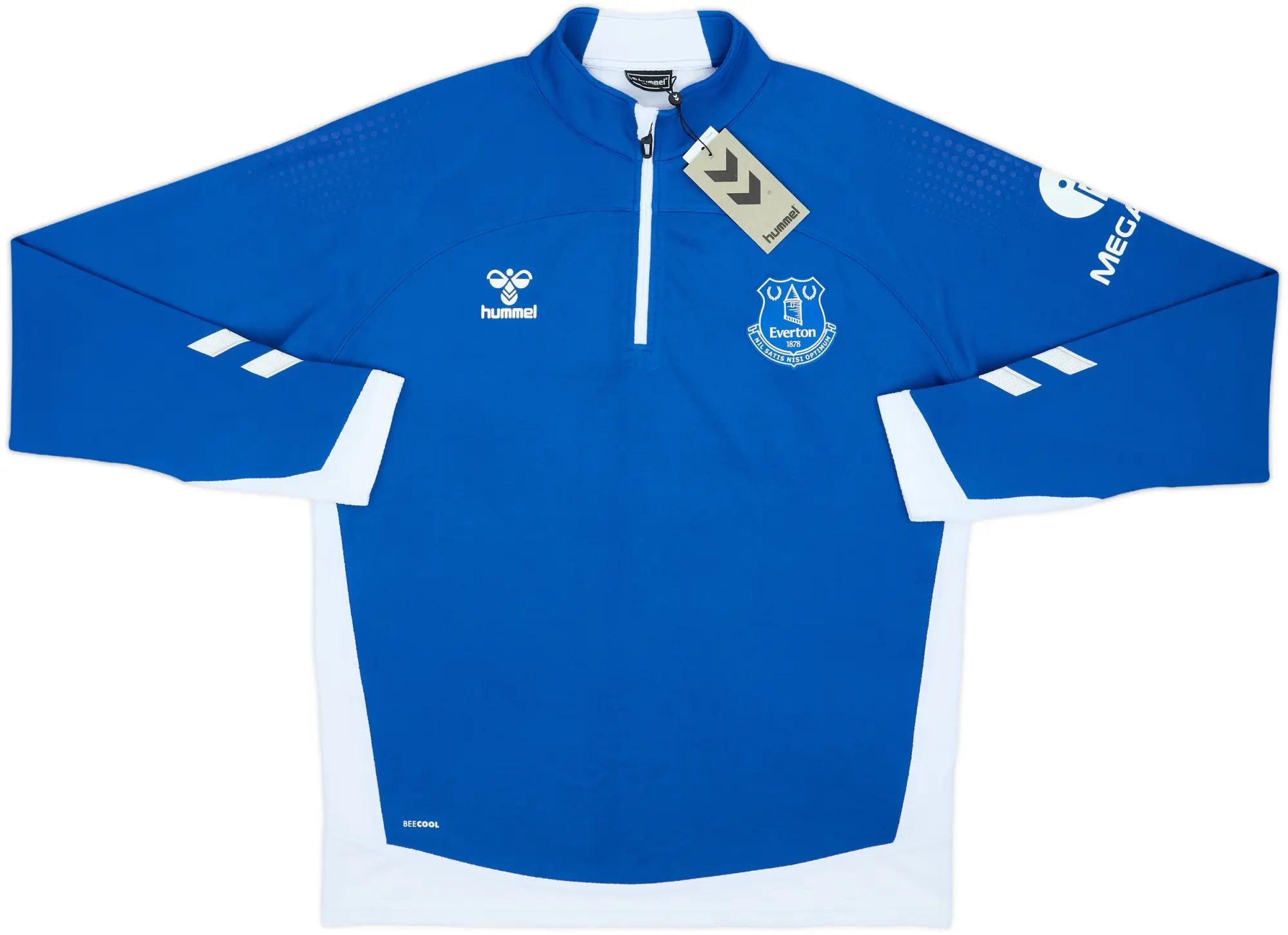 2021-22 Everton Hummel 1/4 Zip Training Top (L)