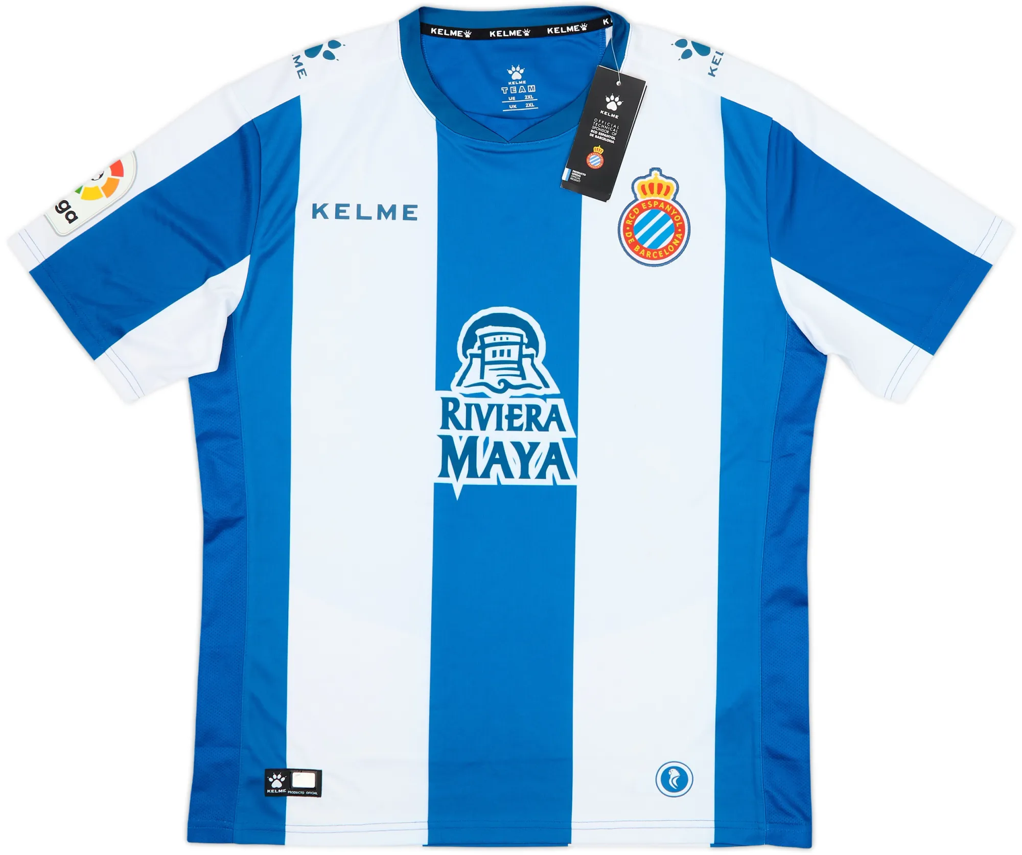Kelme Espanyol Mens SS Home Shirt 2011/12