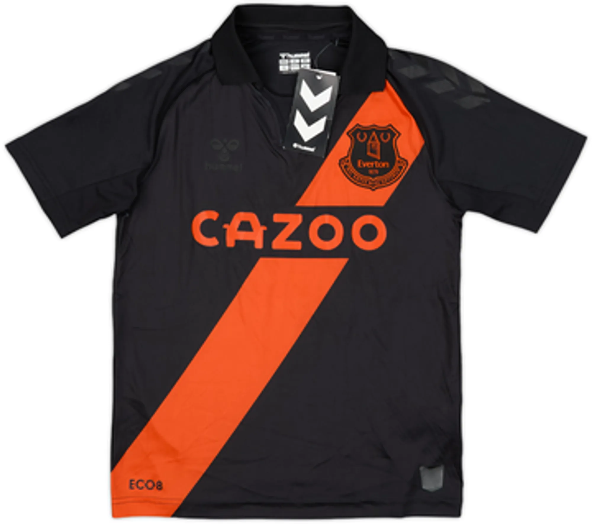 Hummel Everton Boys SS Away Shirt 2021/22