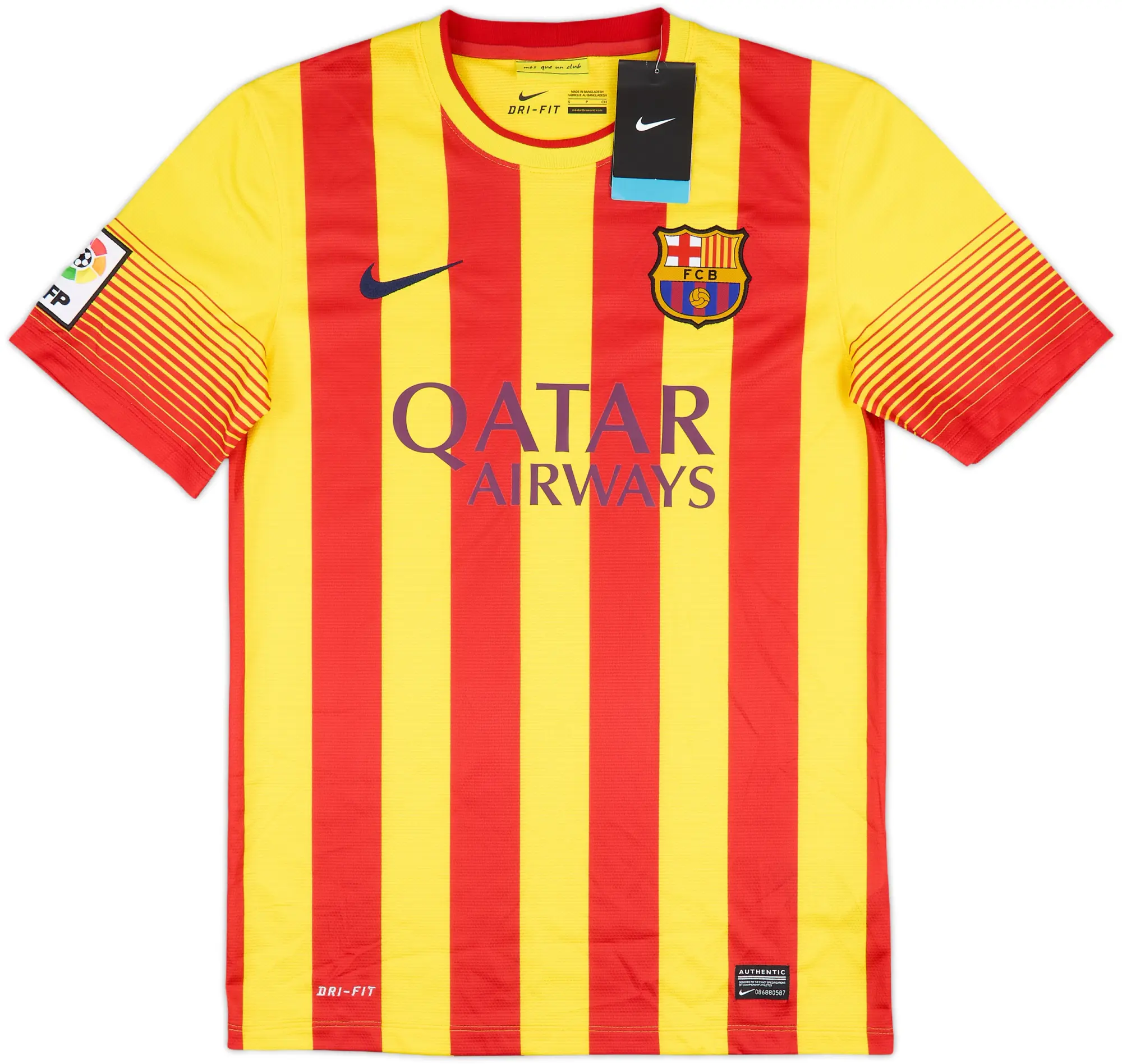 Nike Barcelona Mens SS Away Shirt 2013/15