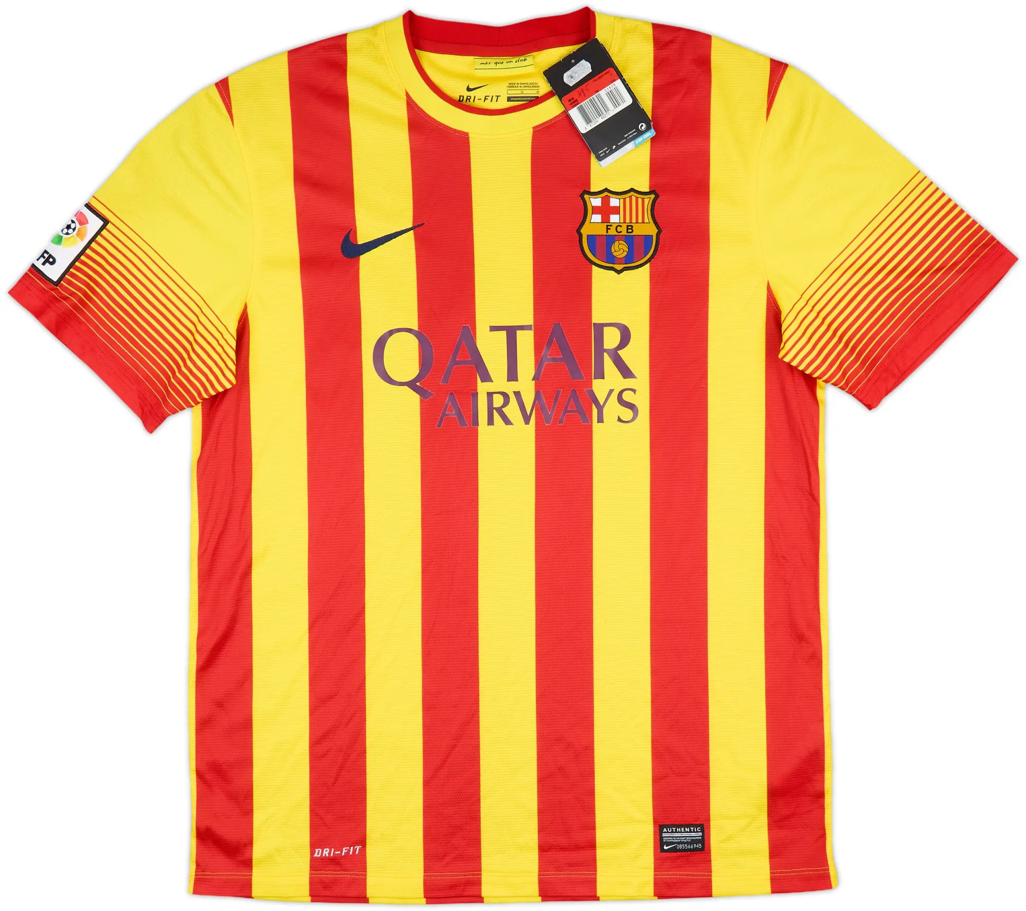 Nike Barcelona Mens SS Away Shirt 2013/15