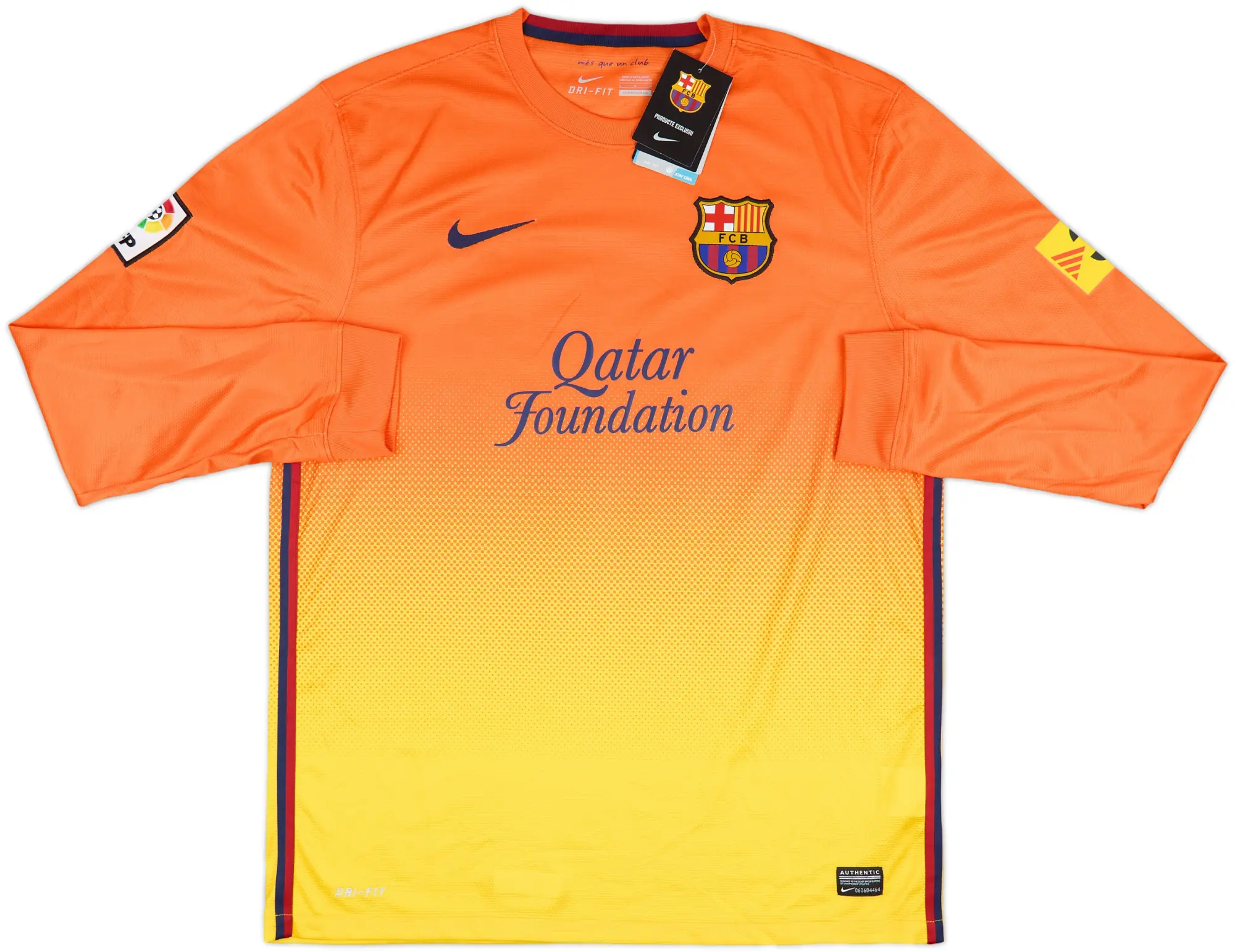 Nike Barcelona Mens LS Away Shirt 2012/13
