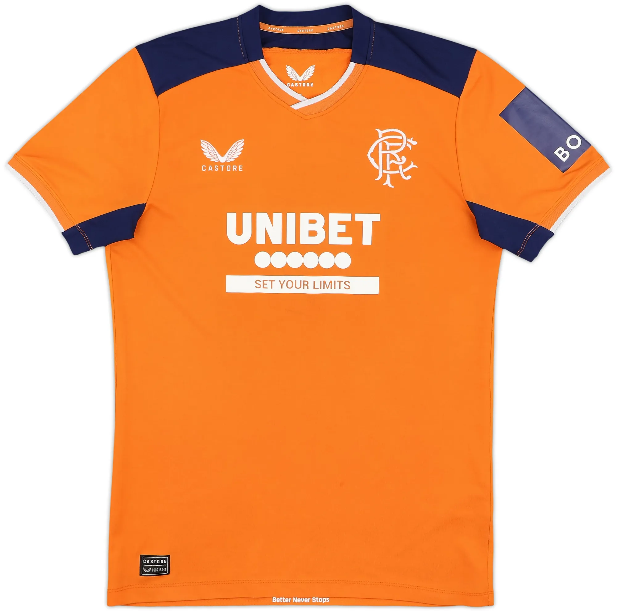 Castore Rangers Mens SS Third Shirt 2022/23