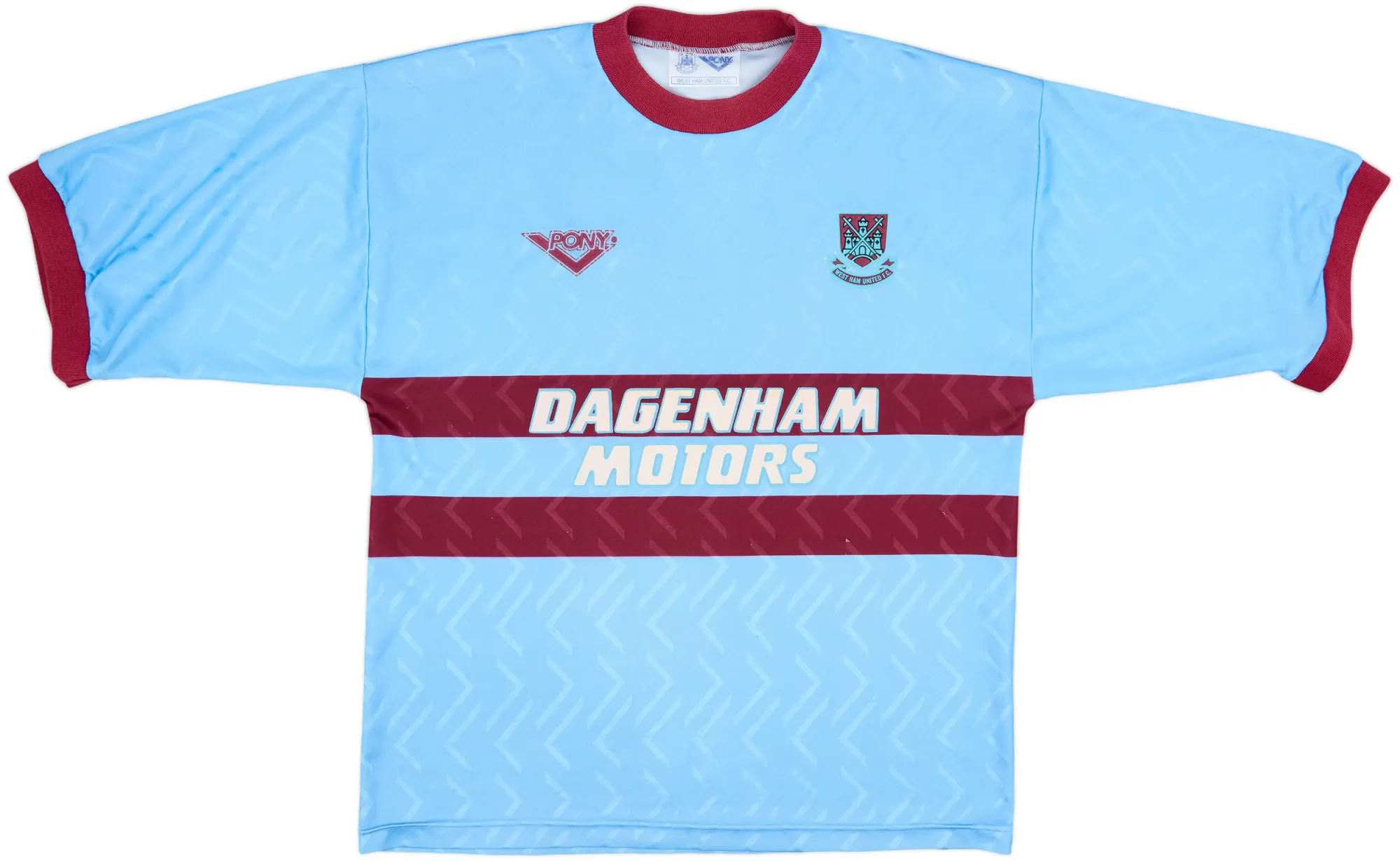 Away West Ham United Mens SS Away Shirt 1993/95