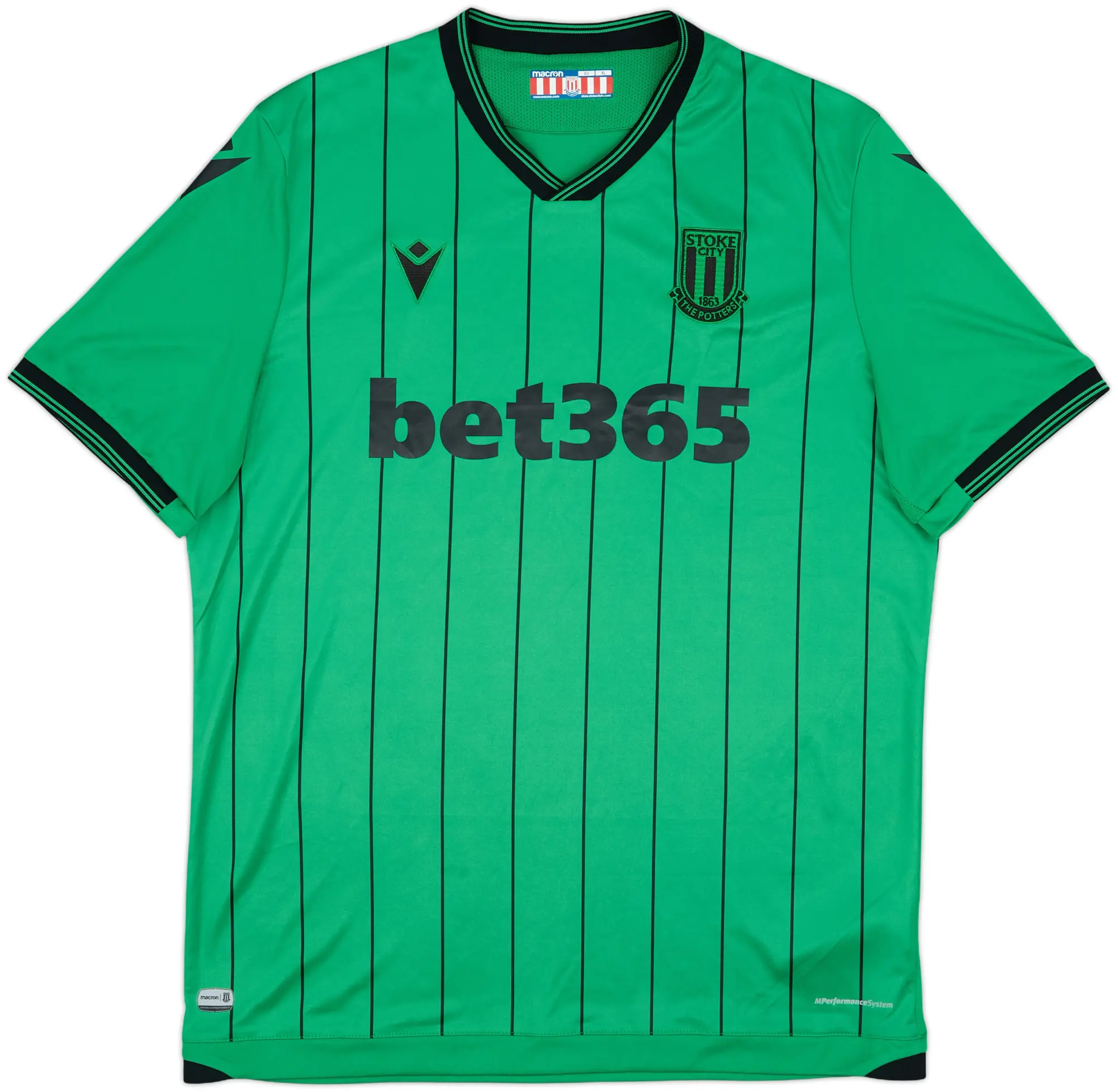 2021-22 Stoke City Away Shirt - 10/10 - (XL)