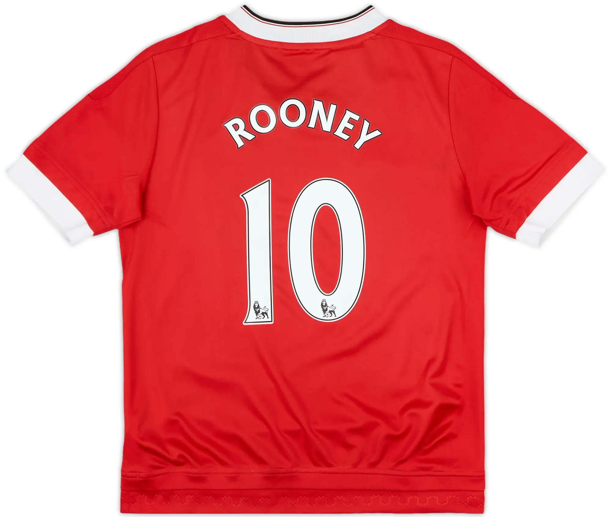 2015-16 Manchester United Home Shirt Rooney #10 - 8/10 - (M.Boys)