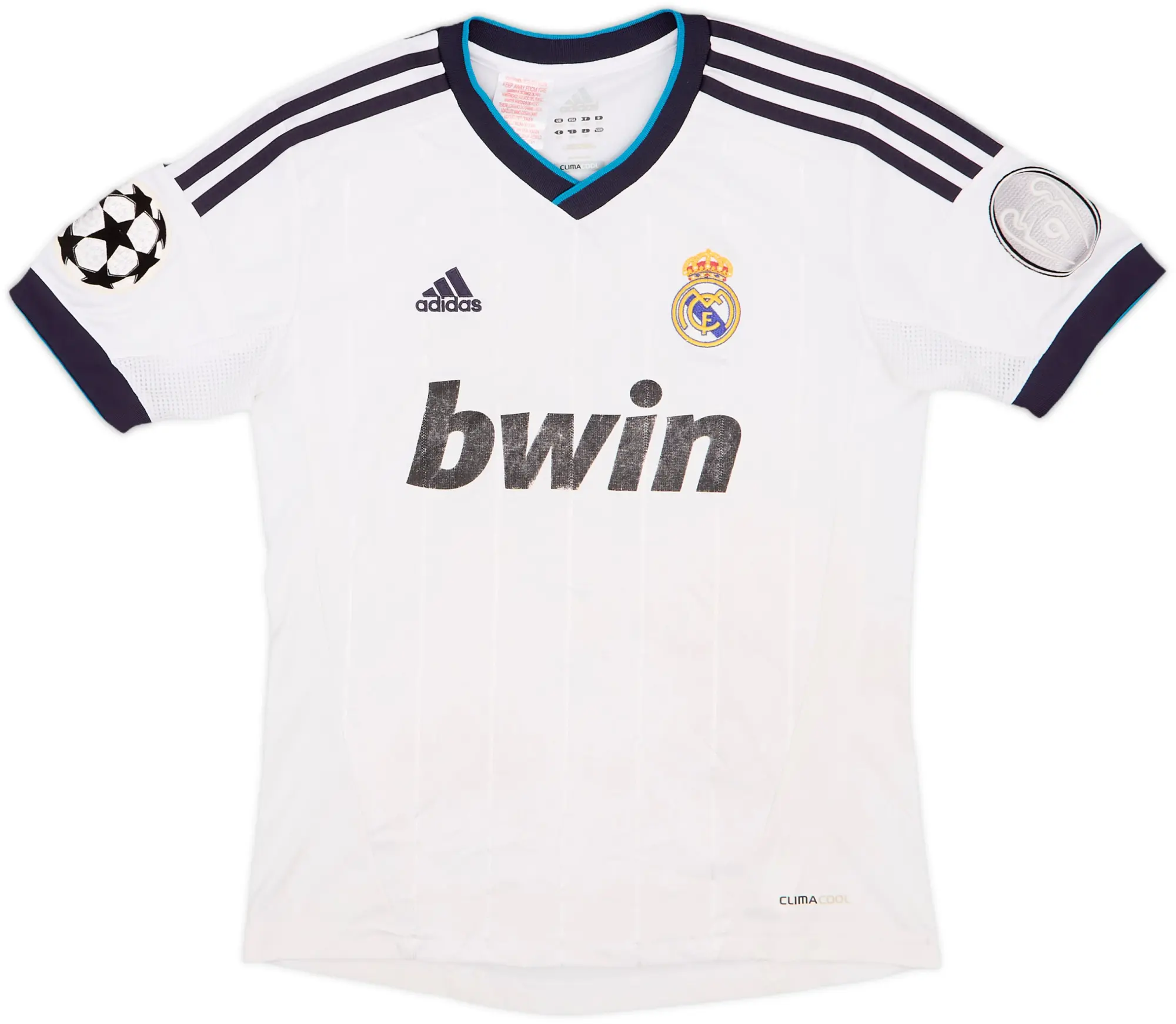 adidas Real Madrid Boys SS Home Shirt 2012/13