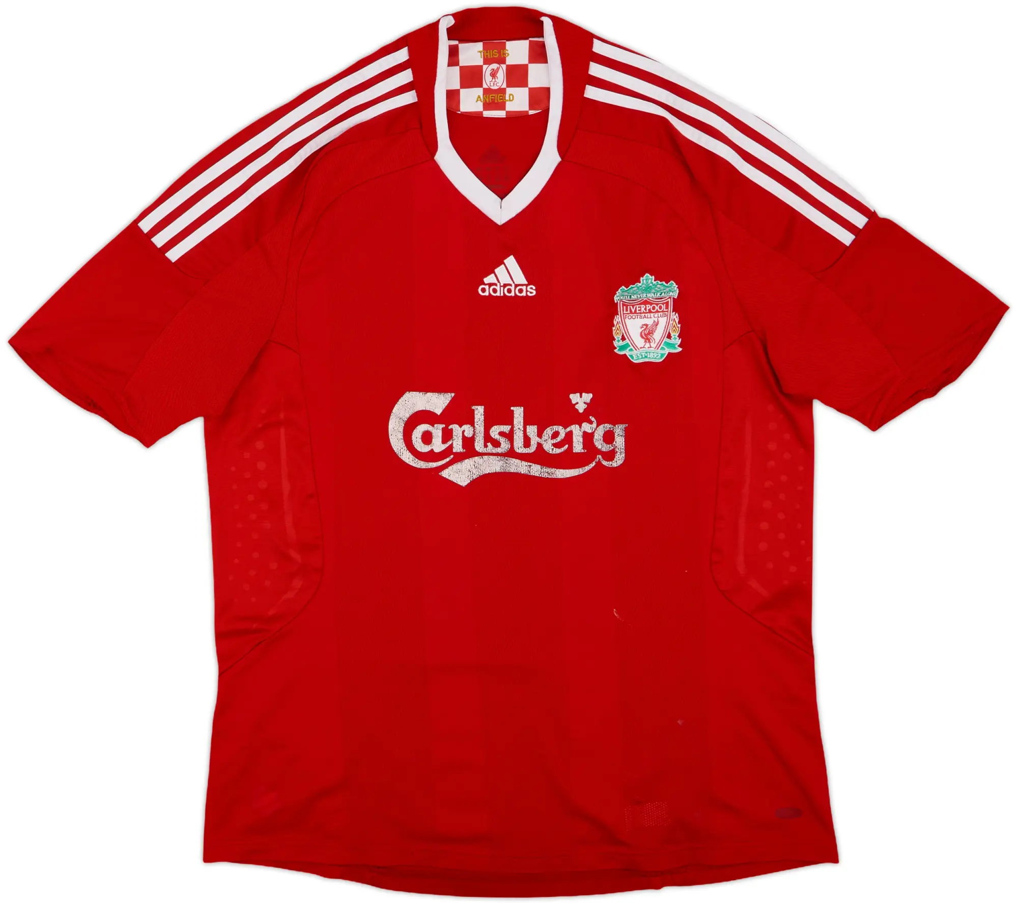 2008-10 Liverpool Home Shirt - 4/10 - (L)