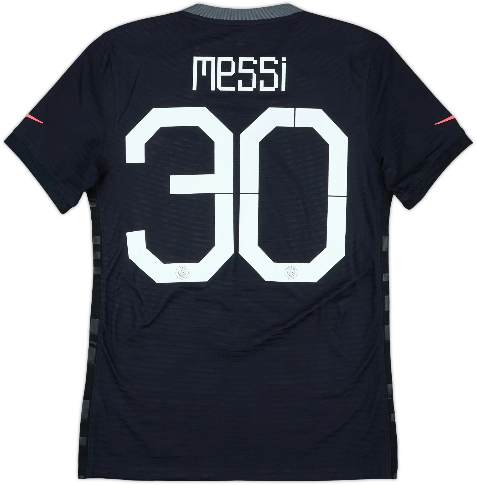 2021-22 Paris Saint-Germain Authentic Third Shirt Messi #30 - 10/10 - (S)