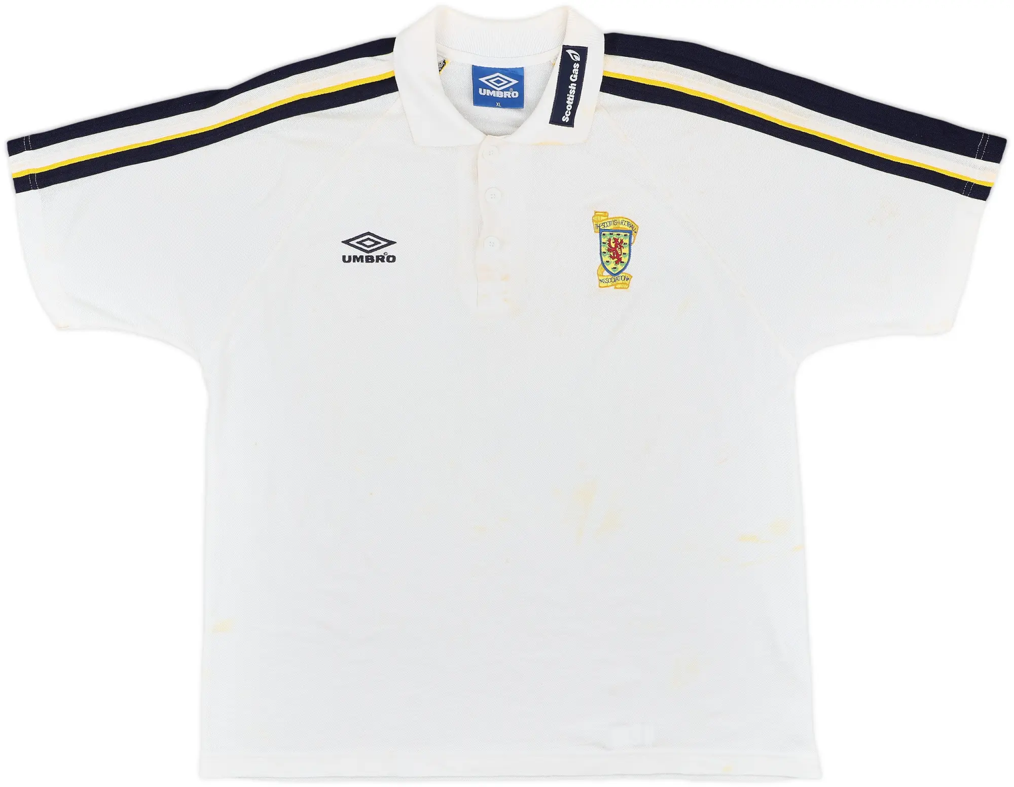 1998-99 Scotland Umbro Polo Shirt - 4/10 - (XL)