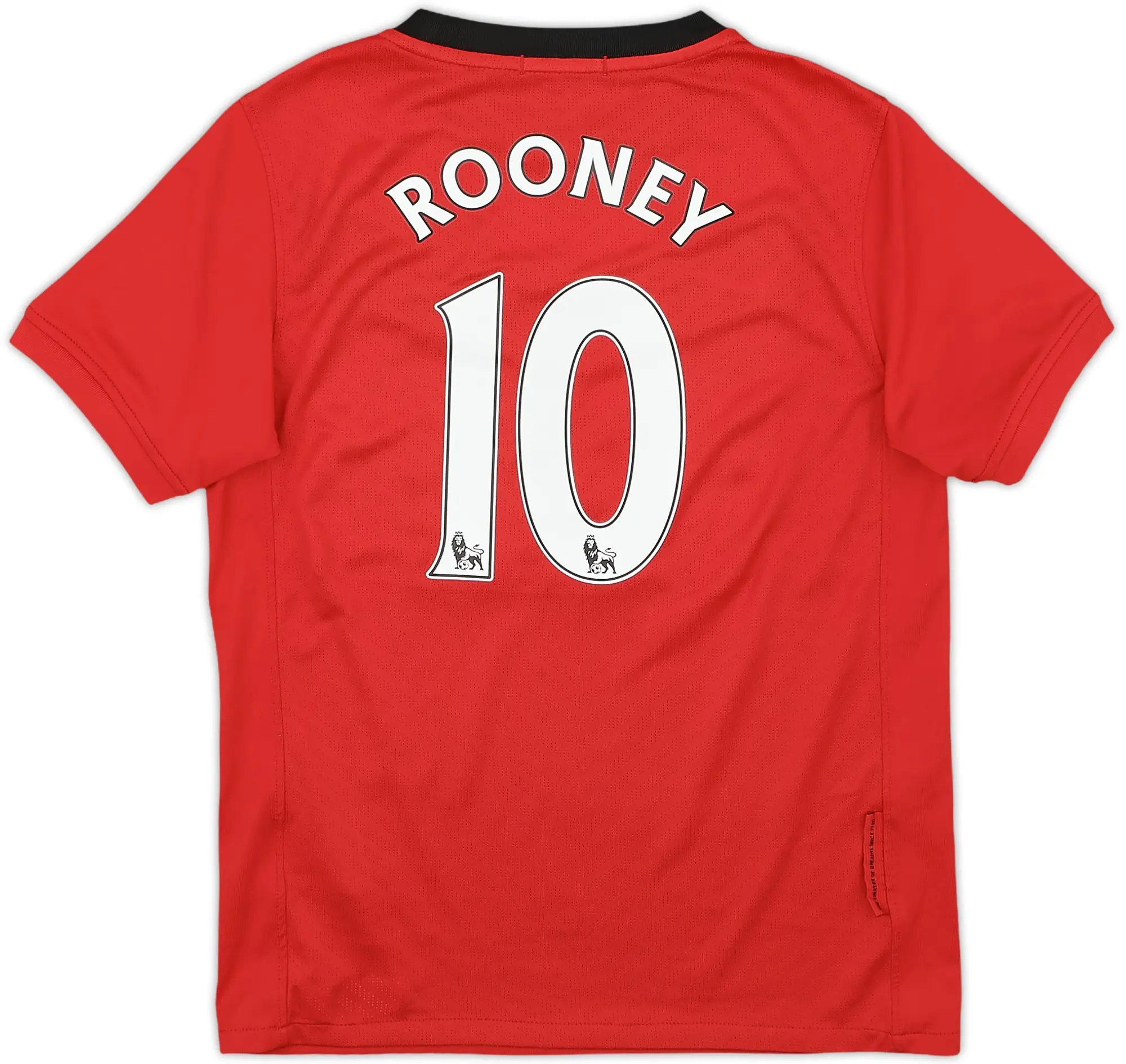 2009-10 Manchester United Home Shirt Rooney #10 - 8/10 - (S.Boys)