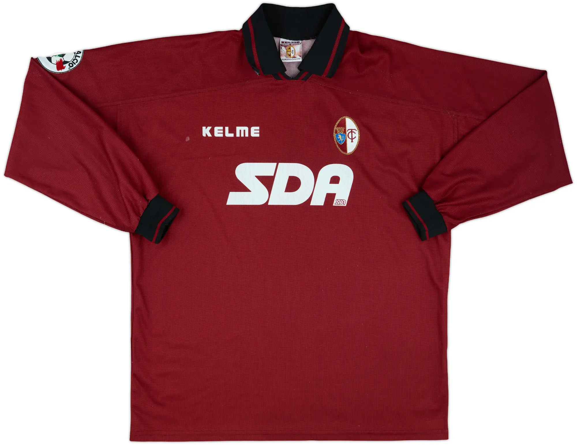 1997-98 Torino Match Issue Home L/S Shirt #20