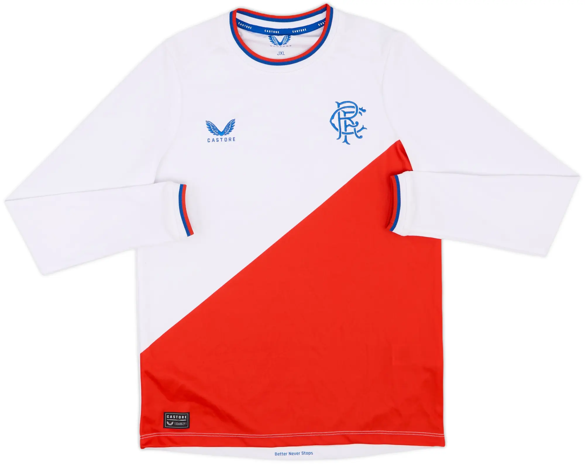 Away Rangers Boys LS Away Shirt 2022/23